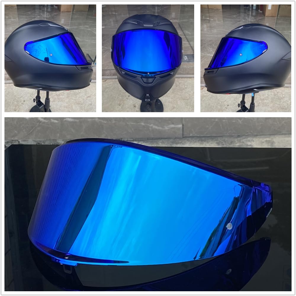 Bstop K6 Shield Visor For Agv K6 K6S Face Shield Uv Protected Windshield Moto Helmet Accessories (Silver-Day Use Only)