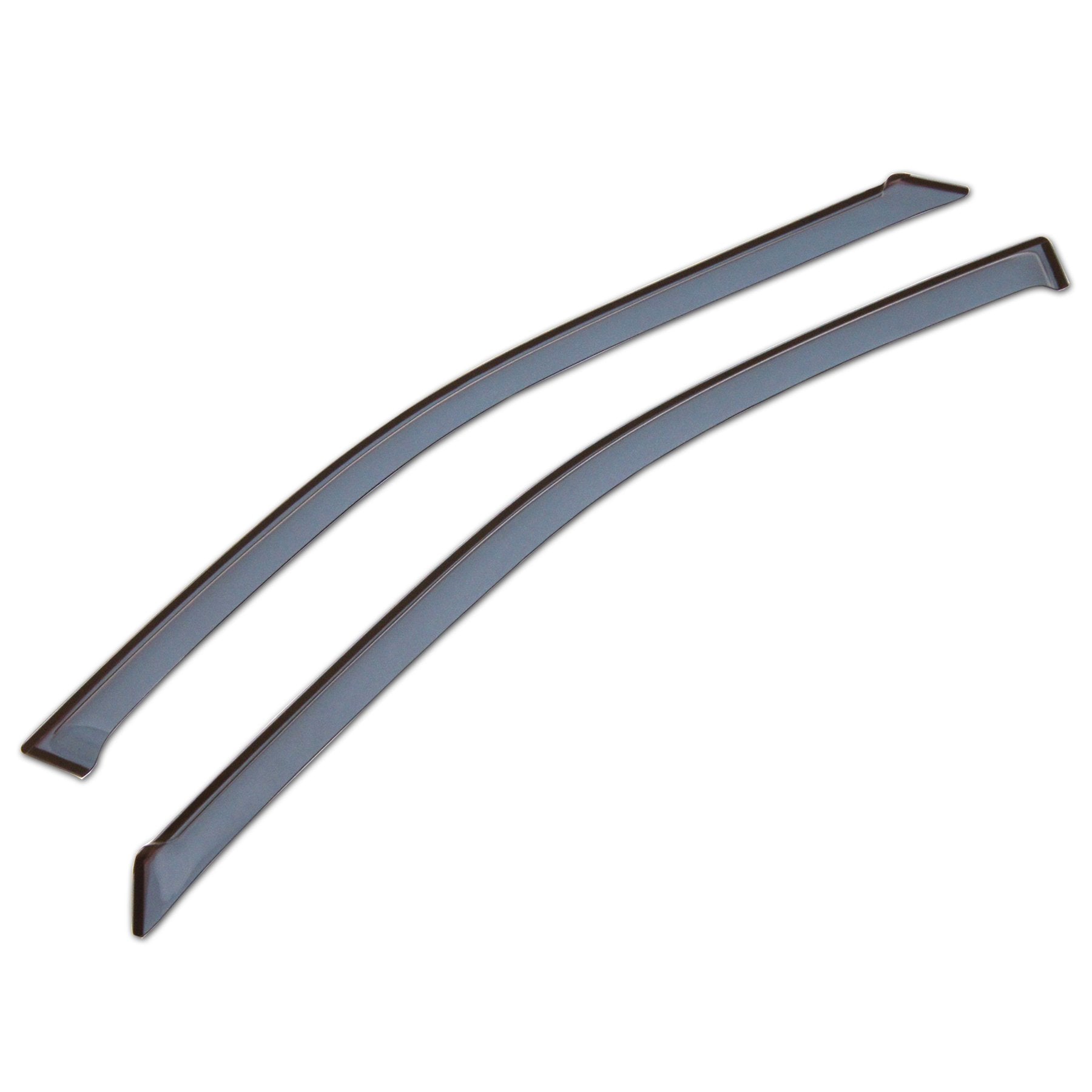 Tuningpros Outside Mount Window Vent Visors Rain Guards Compatible With Honda Civic Si 2002-2005 | Side Window Wind Deflectors R