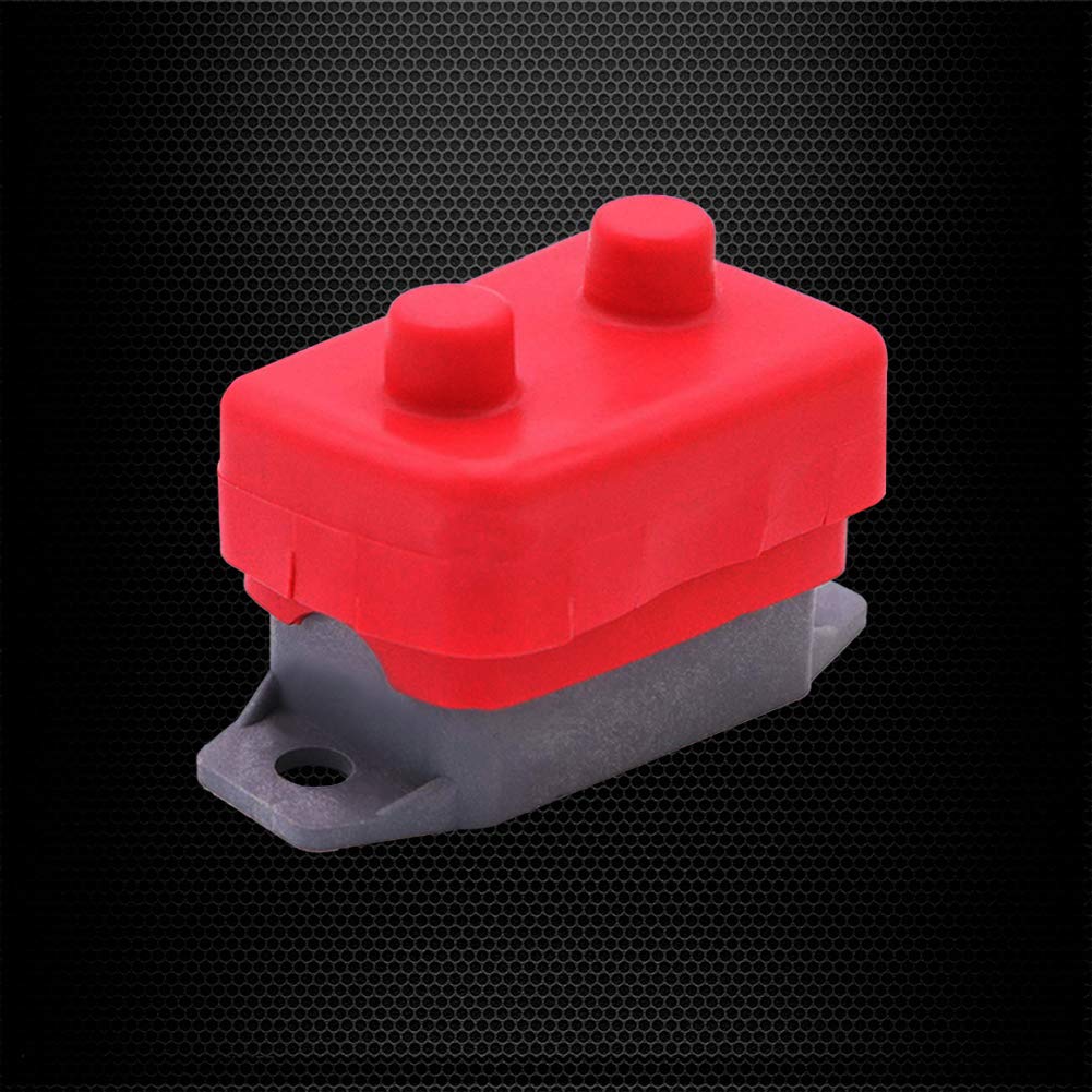 Ampper Dc 12V - 24V Automatic Reset Circuit Breaker With Cover Stud Bolt For Automotive And More (20A, 4Pcs)