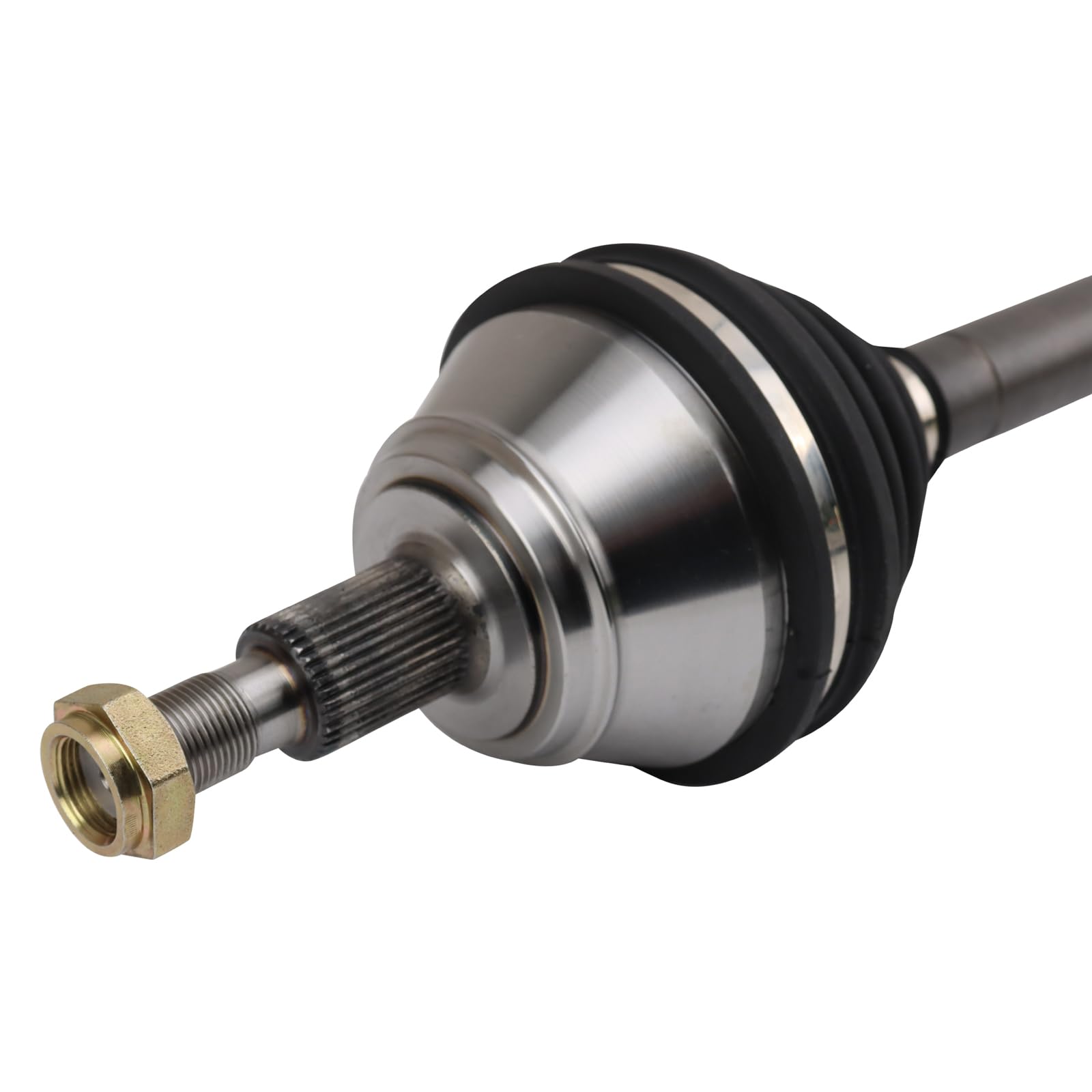 Trq Front Left Cv Axle Shaft Assembly Drivers Side Compatible With 2002-2006 Volkswagen Golf 2002-2005 Jetta