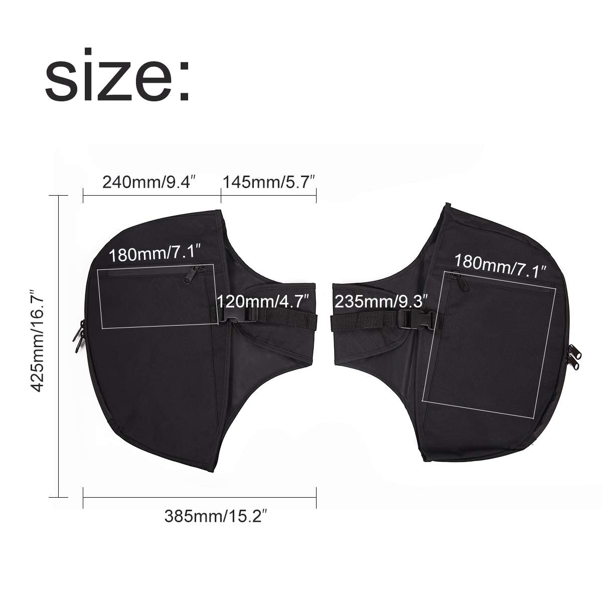 Soft Lowers Chaps Engine Guard Cover Leg Warmer for Harley Touring Street Glide Road Glide Electra Glide and Trike Models 1980-2