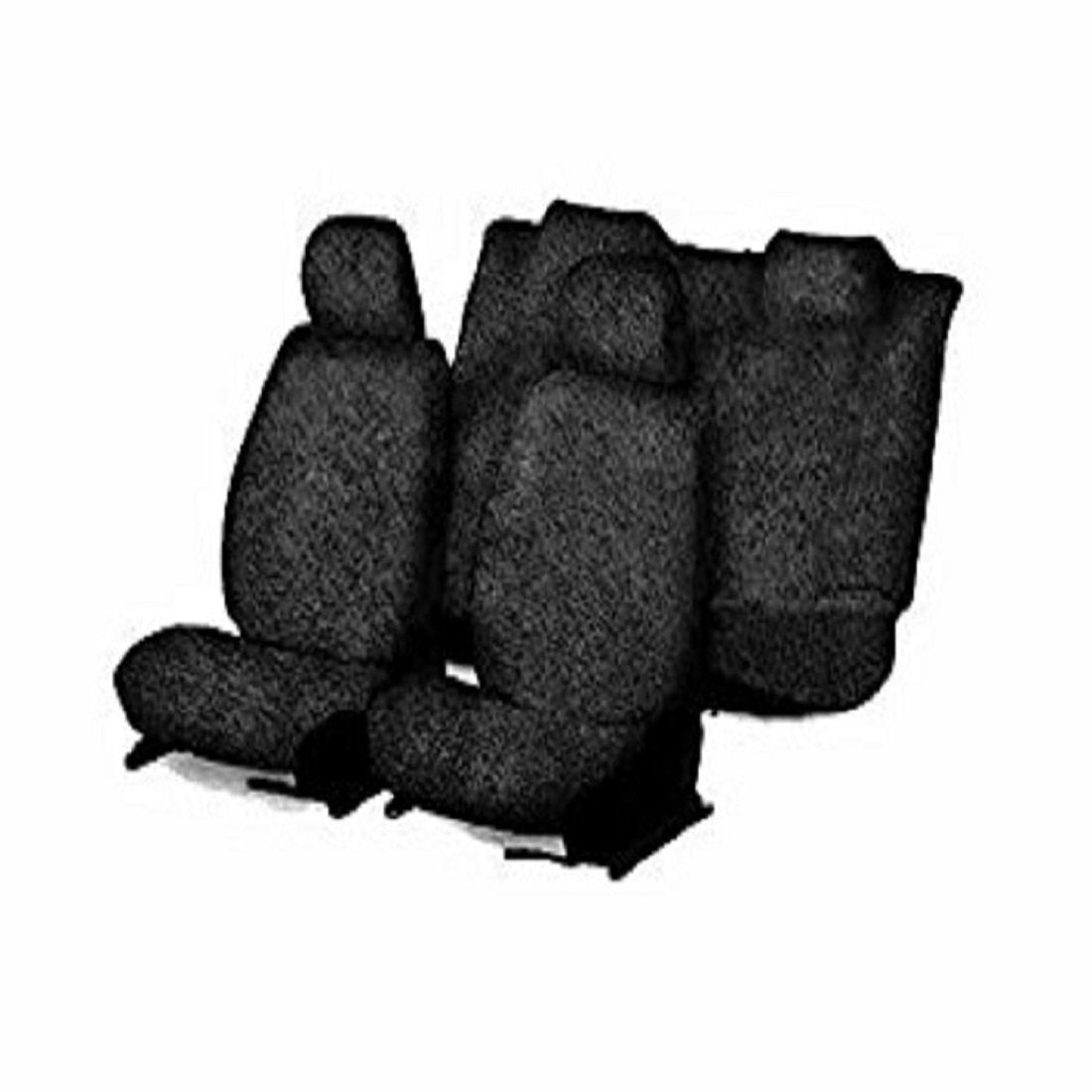 Gursudarshan GS Towel Car Seat Cover for Maruti Suzuki Zen/Swift /Zen Estilo/Wagnor Old (Black), ?Leather