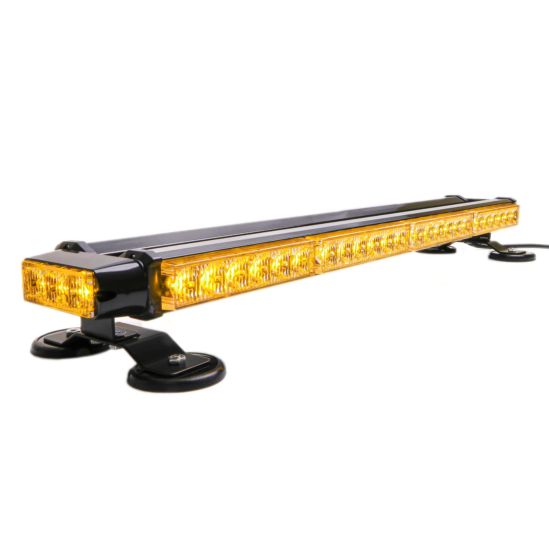 Cumart 26.5'' Red White 54 Led Emergency Warning Pov Light Bar For Firefighter Trucks Ems First Responder Flashing Strobe Traffi