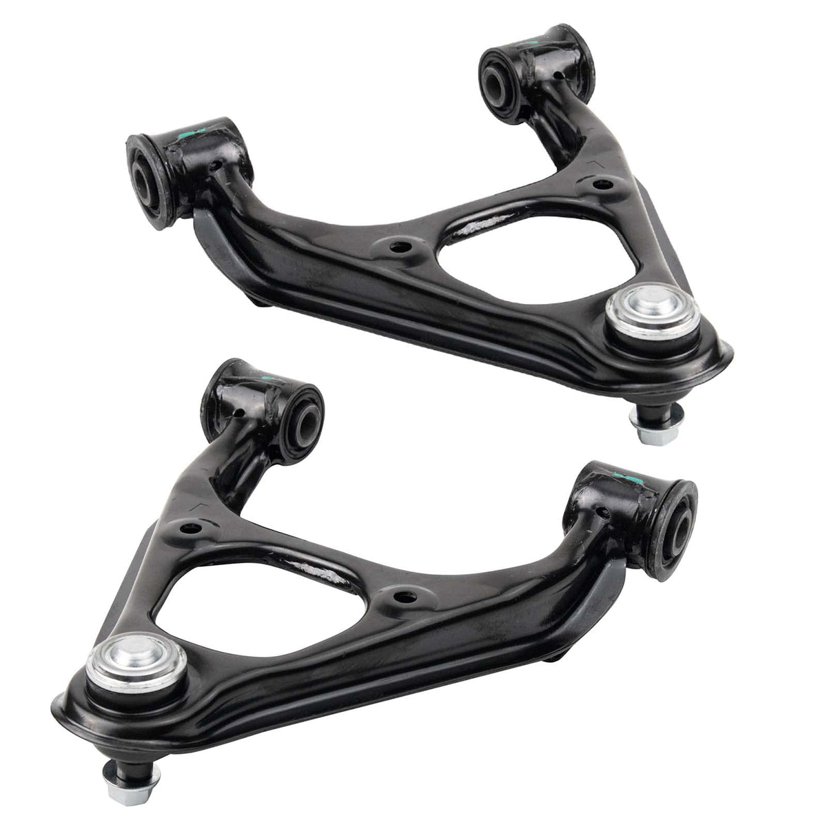 Trq Front Upper Control Arm With Ball Joint Set Compatible With 1990-1997 Mazda Miata