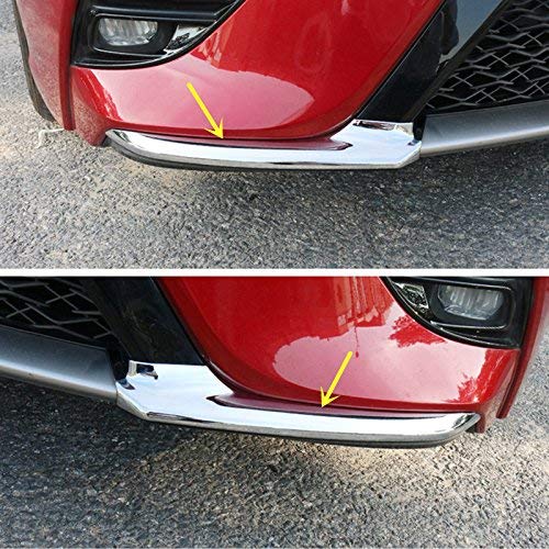 Sport Style Front Bumper Lip Moudling Cover Trim For Toyota Camry 2018 2019 2020(Se Xse)