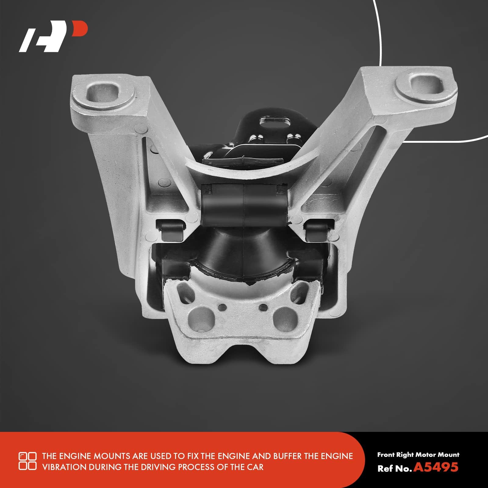 A-Premium 3PCS Engine Motor Mount Transmission Mount and Torque Strut Mount Kit Compatible with Ford Focus 2008 2009 2010 2011,