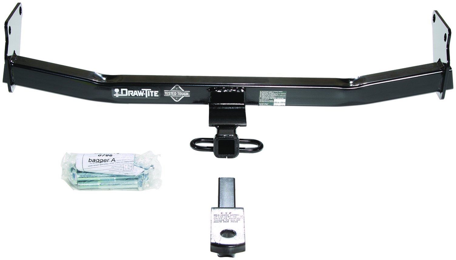 Draw-Tite 36423 Class Ii Frame Hitch With 1-1/4 Square Receiver Tube Opening , Black