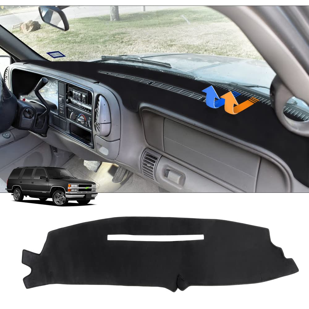 Autorder Dashboard Cover Mat For 1997-2000 Chevy Chevrolet Silverado/Gmc Sierra C1500 C2500 C3500 K1500 K2500 K3500, 1997-1999 G
