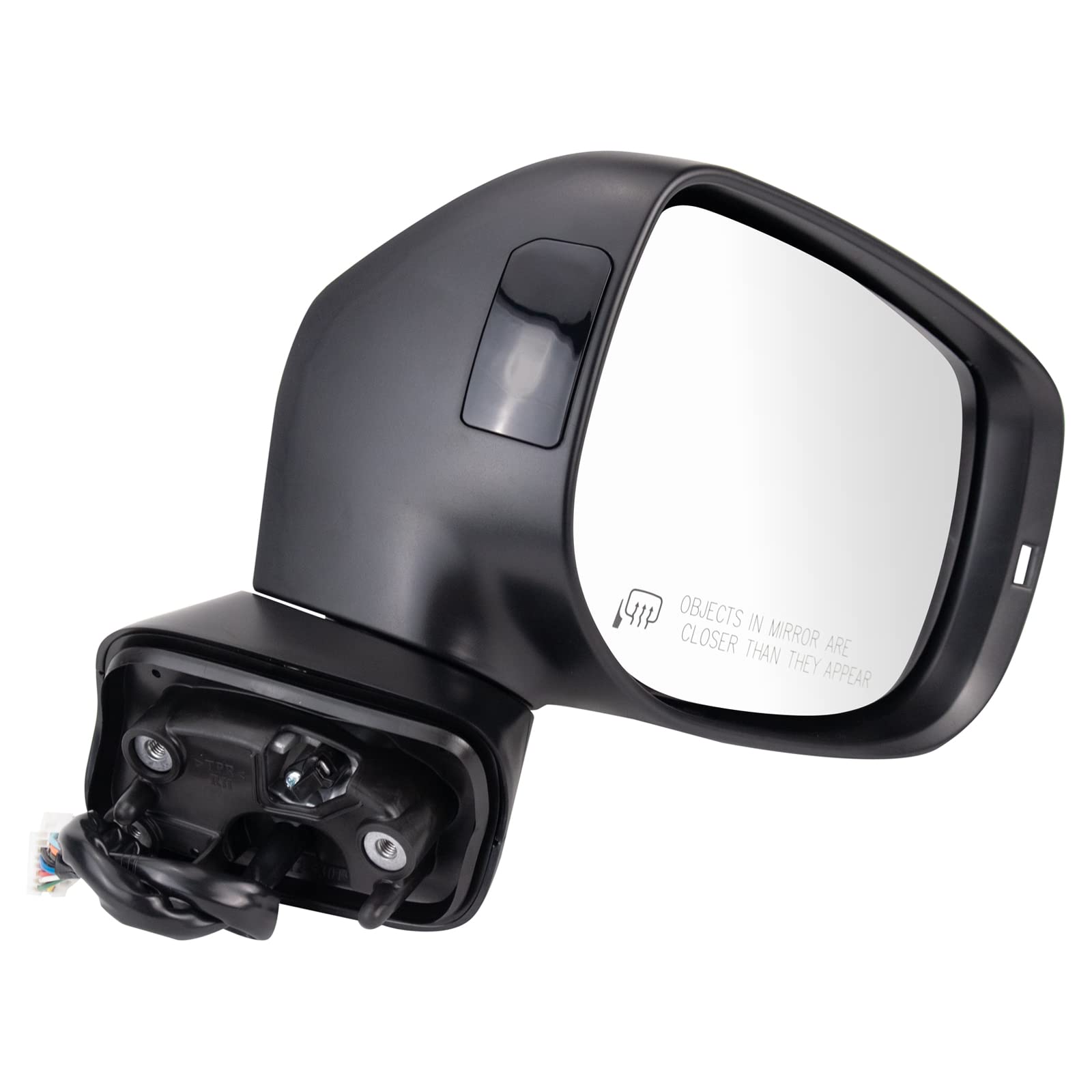 Trq Right Mirror With Heat With Memory Passenger Side Compatible With 2019-2020 Subaru Forester Su1321173