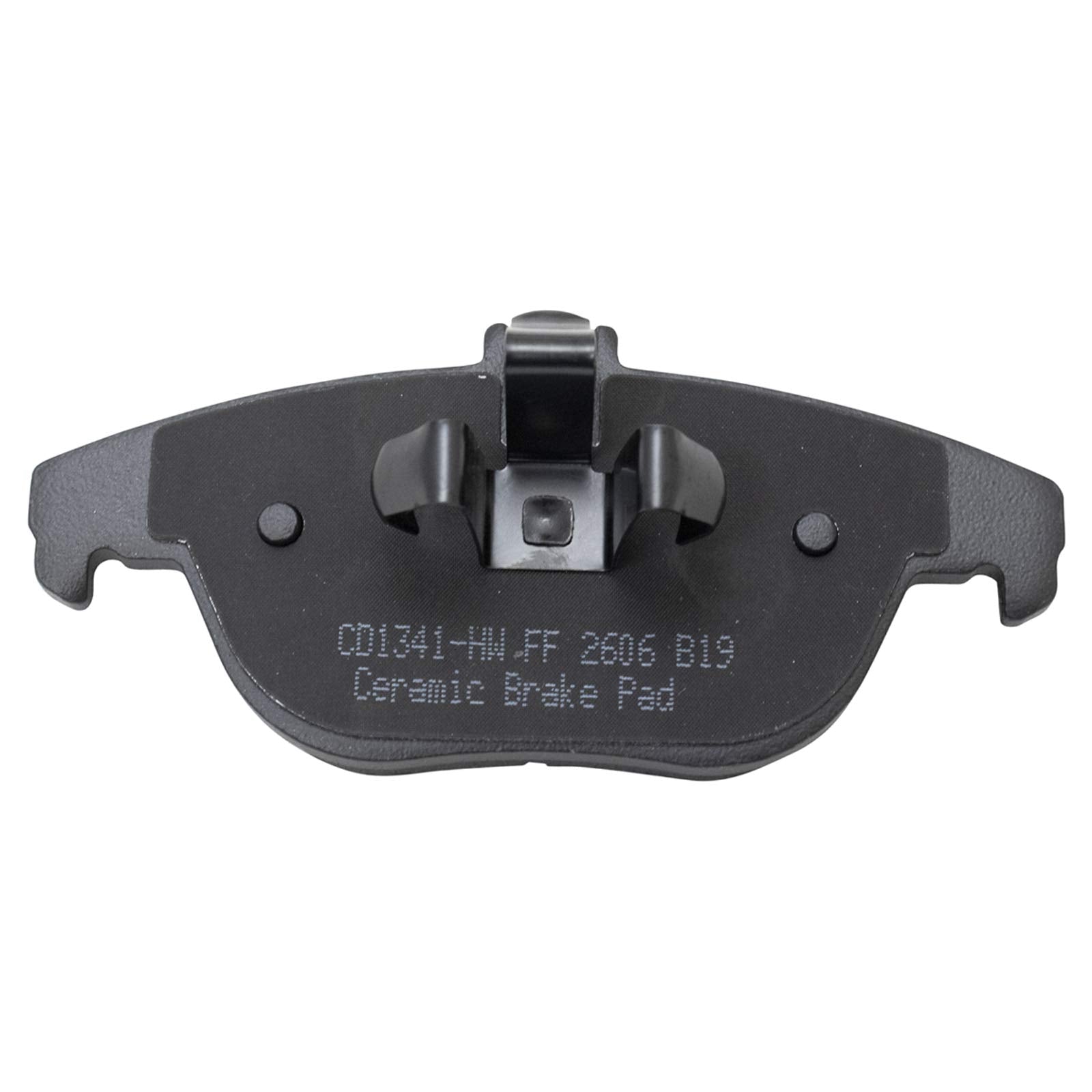 TRQ Rear Brake Pads Ceramic Compatible with 2012-2015 Mercedes-Benz C250 2008-2014 C300 2008-2015 C350 2010-2014 E350 2015-2017