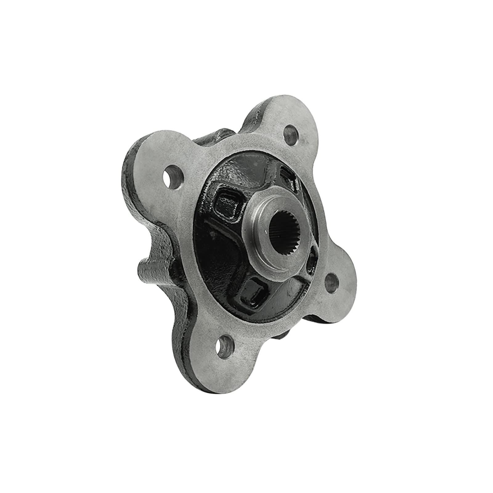 M Mati Rear Wheel Hub Machined Black For Polaris Ranger 900 1000 Diesel Hst 570-Full-Size Brutus Gem-Em1400 M1400-Gas Pro-Xd 5142964-067 5137431-067