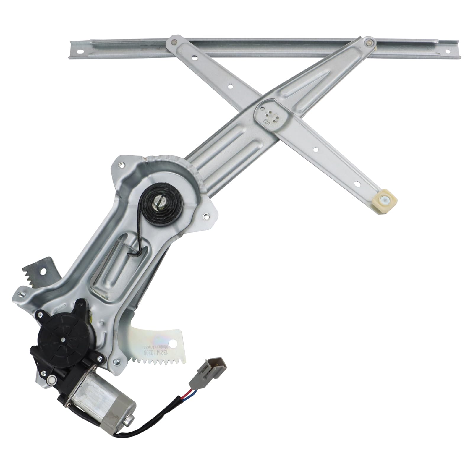 Trq Front Right Power Window Regulator & Motor Assembly Passenger Side Compatible With 1994-2004 Ford Mustang Fo1351131