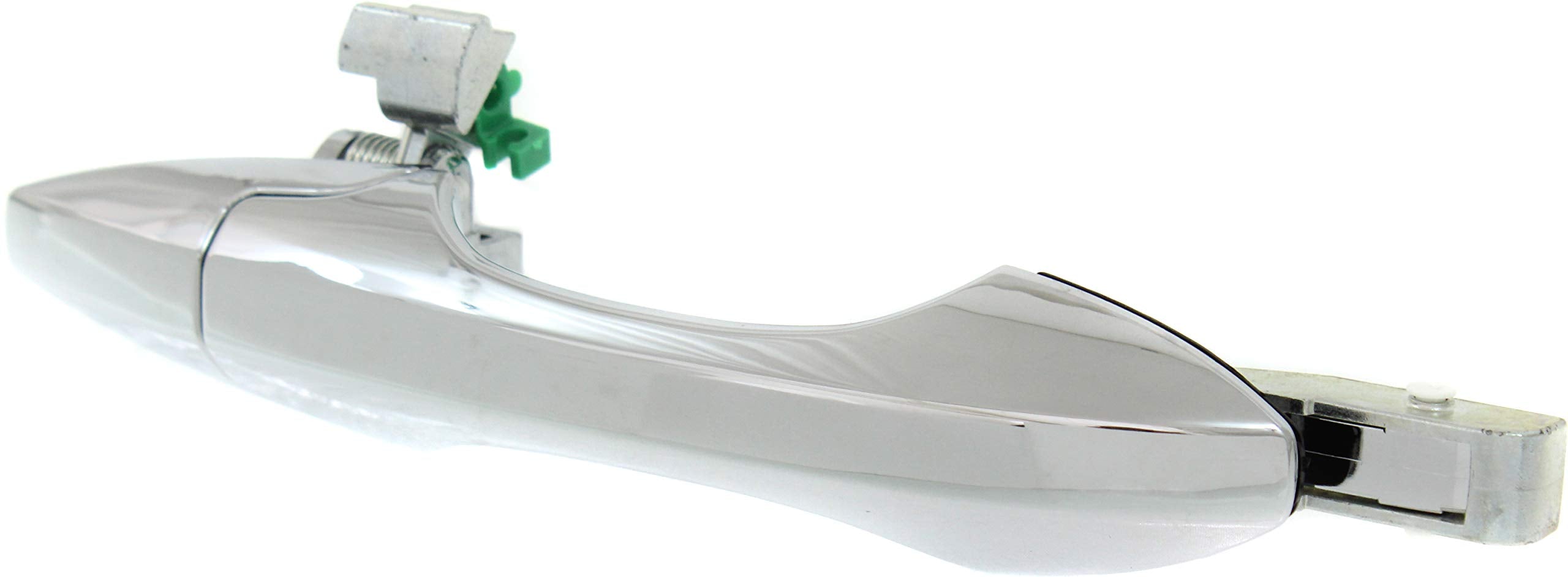 Evan Fischer Front or Rear Exterior Door Handle Compatible with 2007-2013 Acura MDX Chrome Plastic Passenger Side