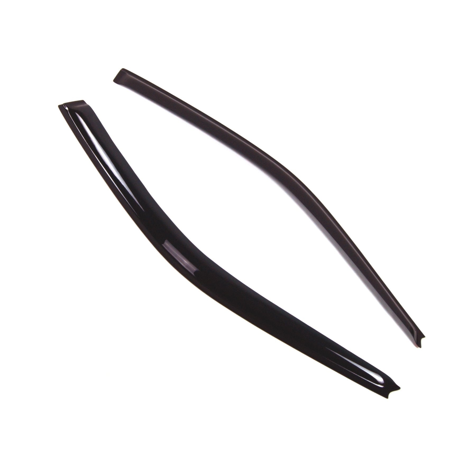 Tuningpros Outside Mount Window Vent Visors Rain Guards Compatible With Honda Civic Coupe/Hb 1996-2000 | Side Window Wind Deflec