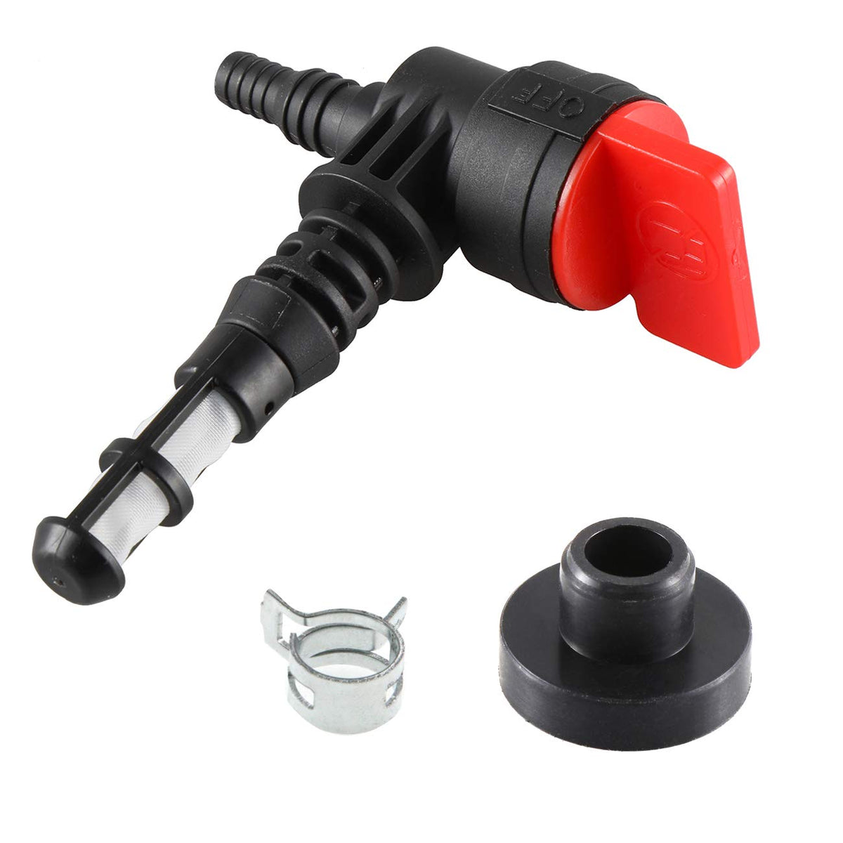 Supermotorparts 192980Gs Fuel Shut Off Valve Service Kit W/Grommet Bushing Plastic Gas Tank