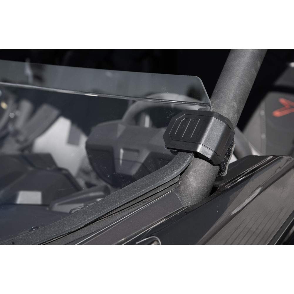 Tusk Removable Half Windshield Clear Compatible with Can-Am Maverick X3 X RS Turbo RR 72 Inch 2020-2024/Maverick X3 DS Turbo 64 Inch 2021-2025