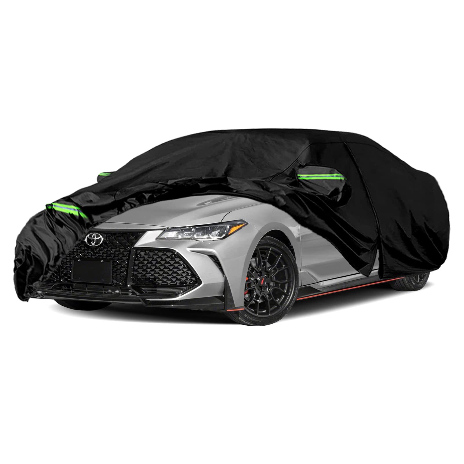 Waterproof Car Covers Replace For 2005-2023 Toyota Avalon, 6 Layers All Weather Custom-Fit Car Cover With Zipper Door & Windproo