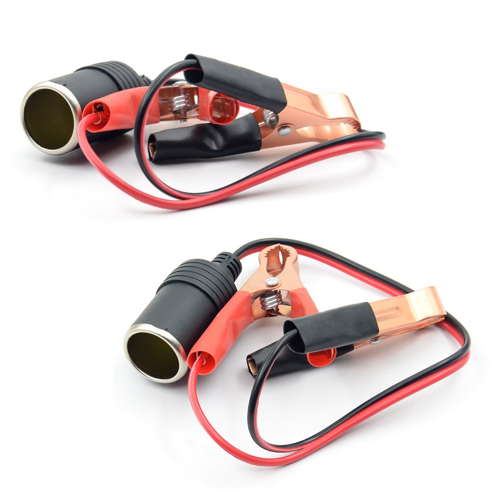 Vstm Obd Ii Vehicle Ecu Emergency Power Supply Cable Memory Saver (3Meter) With Alligator Clip-On 12V Car Battery Cigarette Ligh