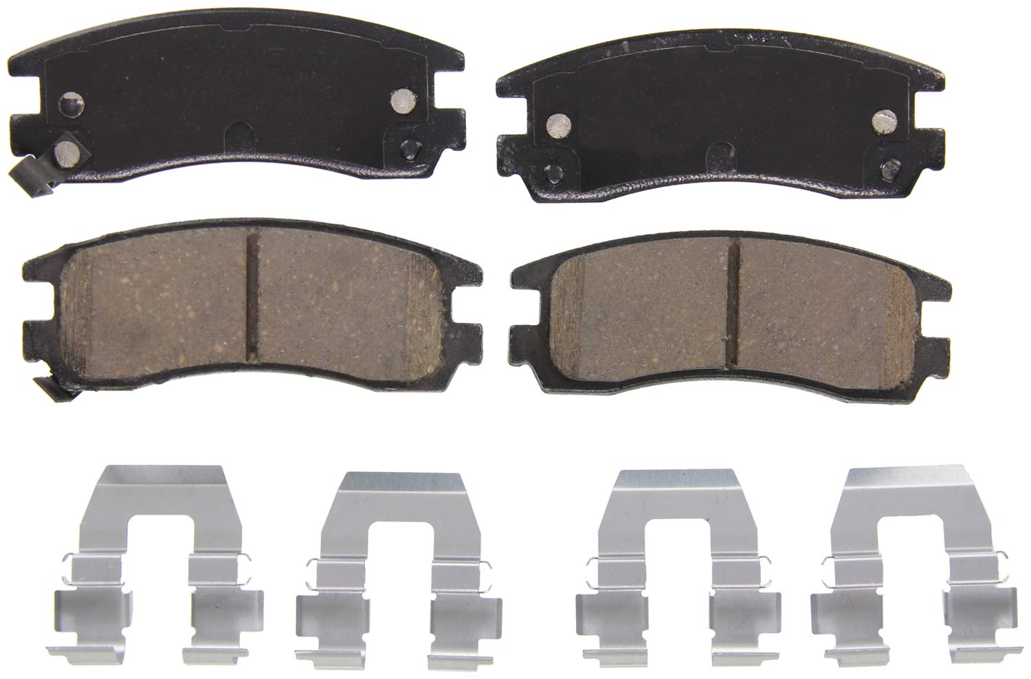 Wagner QuickStop ZD698 Rear Disc Brake Pad Set for 2008 Chevrolet Impala