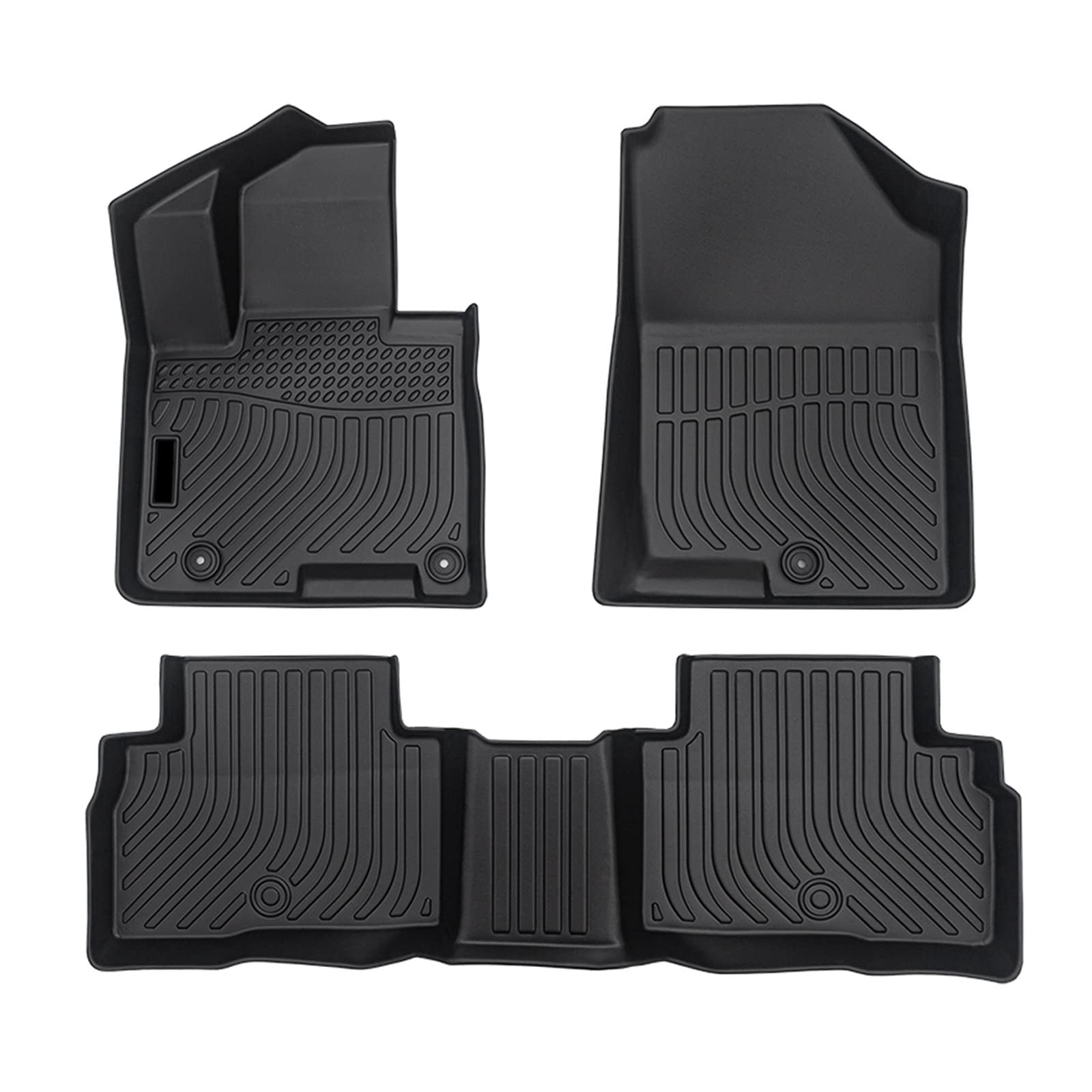 Cartist Floor Mats Fit for Hyundai Tucson NX4 Hybrid 2022 2023 2024 2025 (Not Plug in) 1st & 2nd Row All Weather Floor Liner for