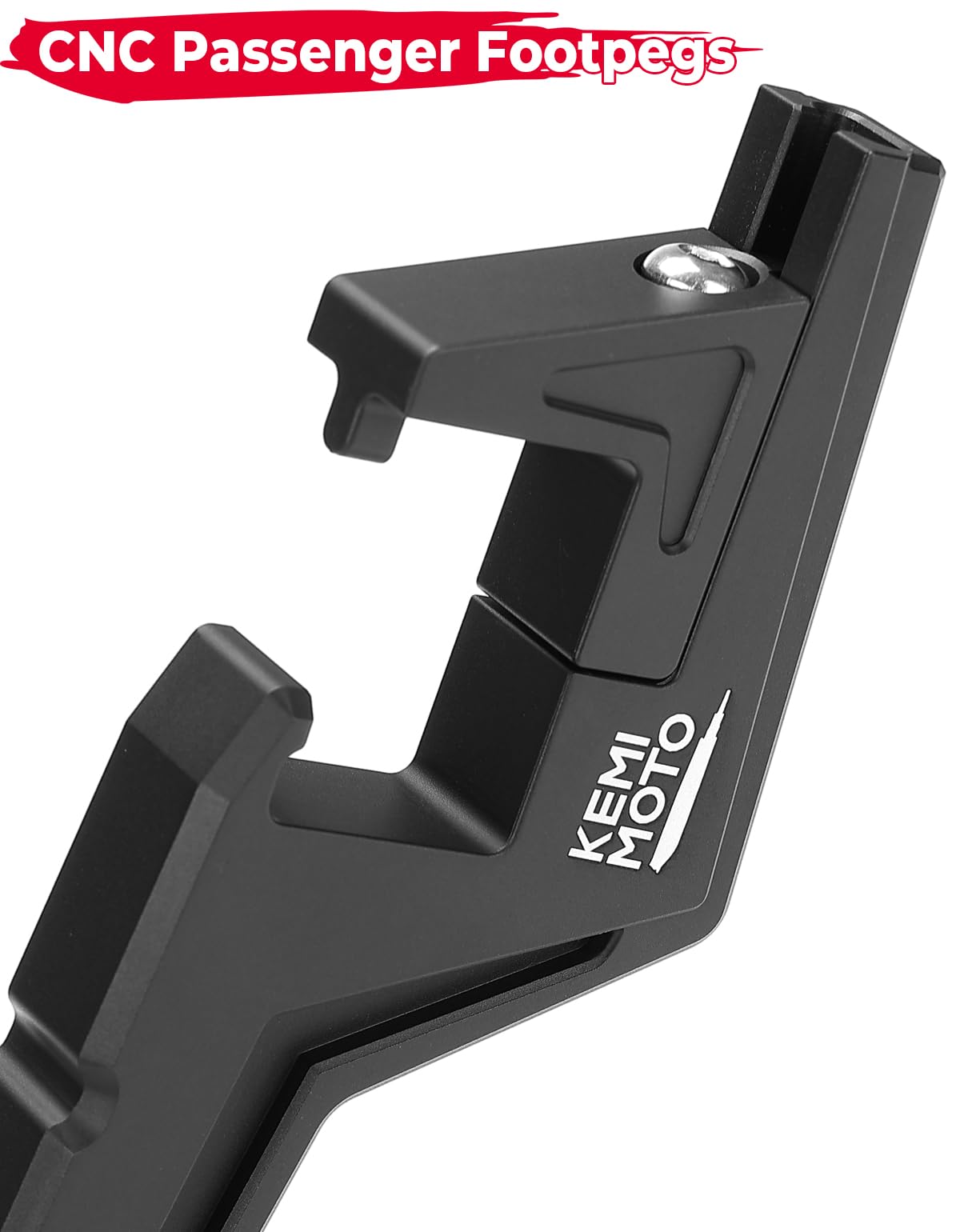 KEMIMOTO Universal Passenger Footpegs Compatible With Enduros and Surron Segway X160 X260 Motorcycle Dirt Bike Footpegs Dirt Bik