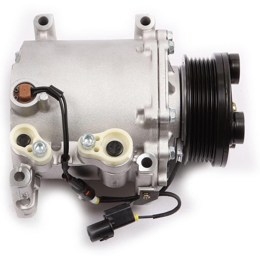 ECCPP AC Compressor with Clutch 2004-2006 Replacement for M-itsubishi Lancer Outlander 2.4L