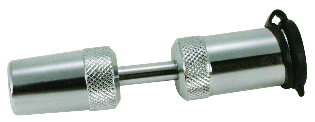 Trimax Coupler Lock (Fits Couplers with Up to 7/8'' Span) TC1, Clam Packaging, Chrome
