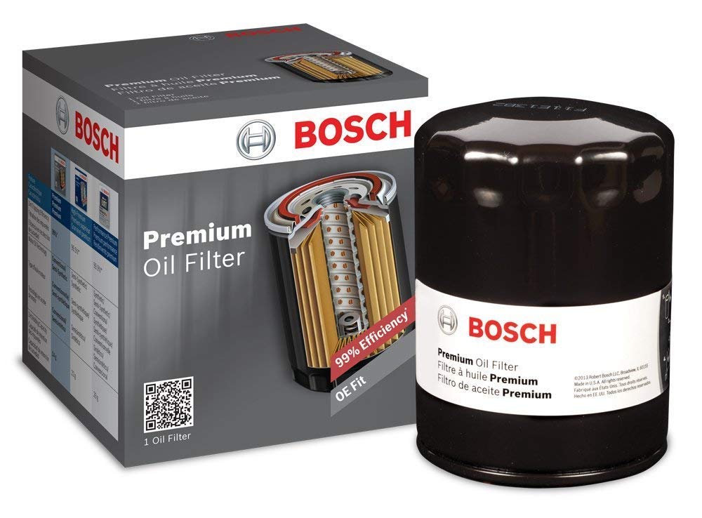 Bosch 3978 Premium Oil Filter With Filtech Filtration Technology - Compatible With Select Aston Martin, Bentley, Ford, Jaguar S-Type, Xj6, Xj8, Xjs, Xk, Xk8; Land Rover, Lincoln, Rolls Royce + More