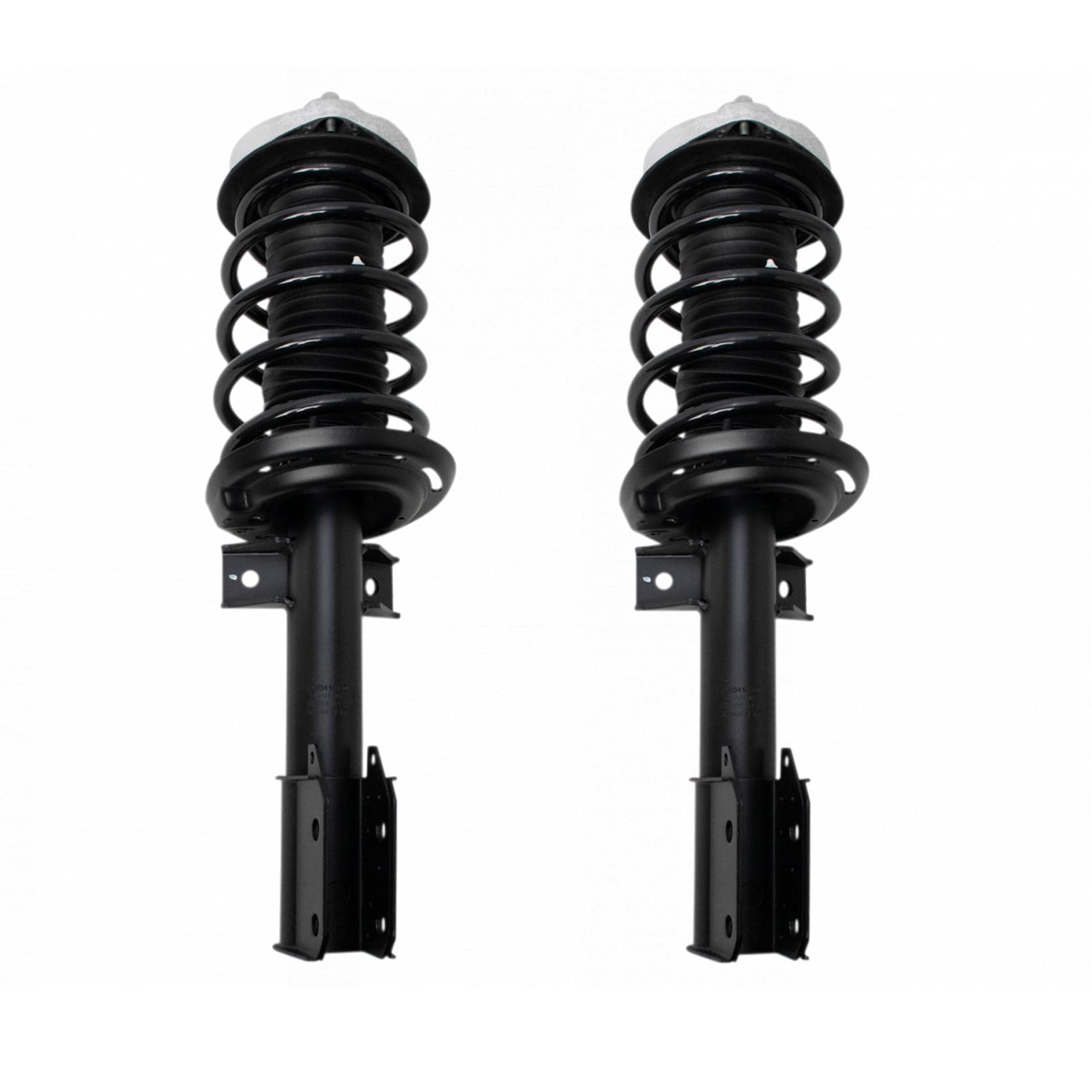 Trq Front Strut & Coil Spring Assembly Set Driver & Passenger Sides Compatible With 13-15 Mercedes-Benz Glk250 10-15 Glk350