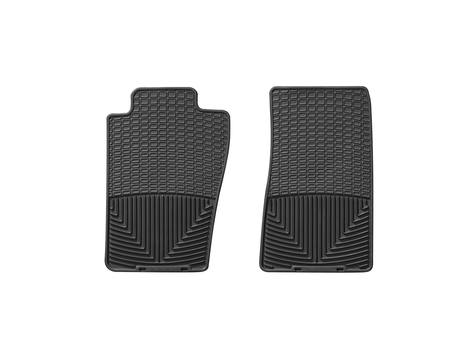 WeatherTech All-Weather Floor Mats for Explorer, Explorer Sport, Explorer Sport Trac, Mountaineer - 1st Row (W11), Black