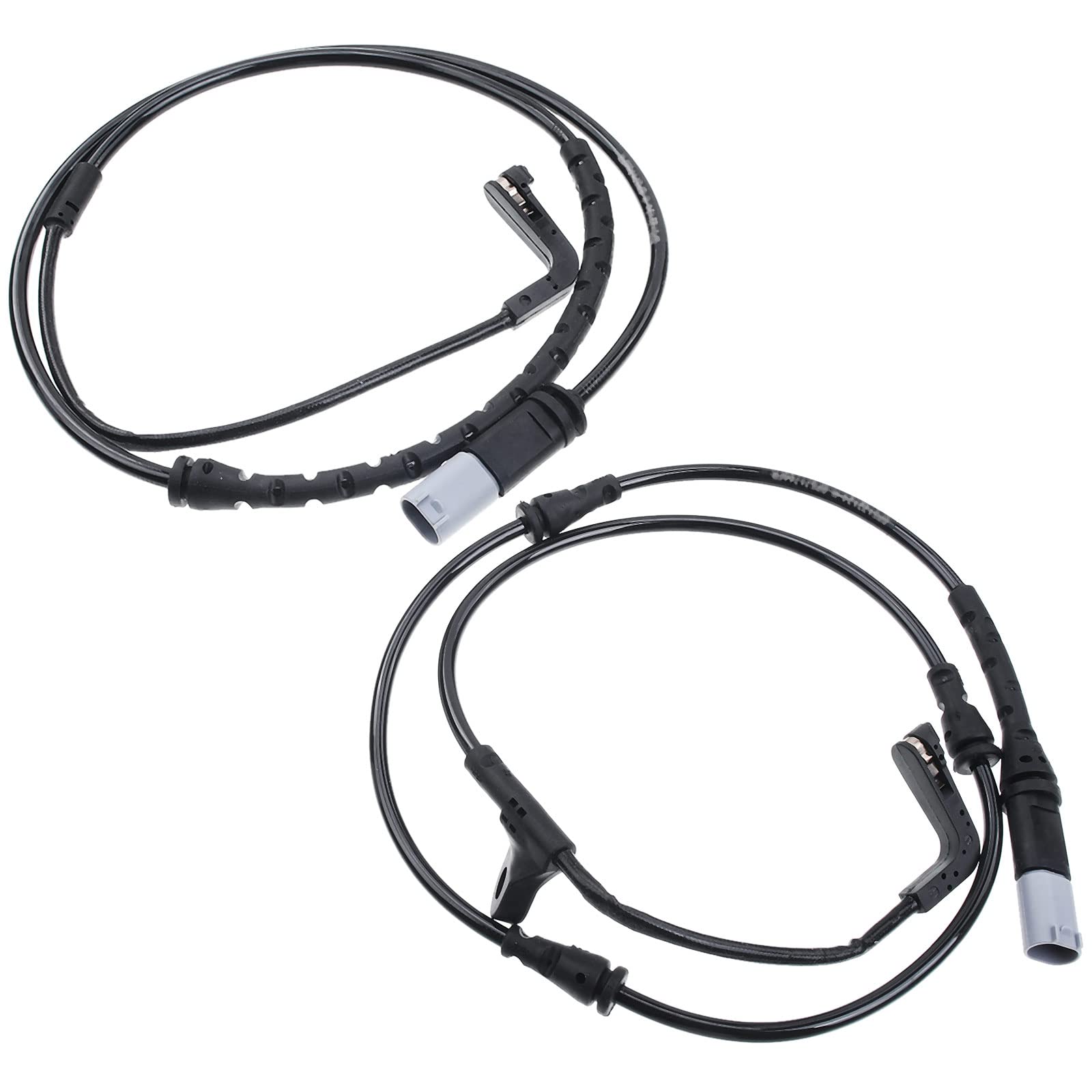 A-Premium Disc Brake Pad Wear Sensors Compatible with BMW X5 2007-2010 X6 2008-2011 Front and Rear Driver and Passenger Side 2-PC Set