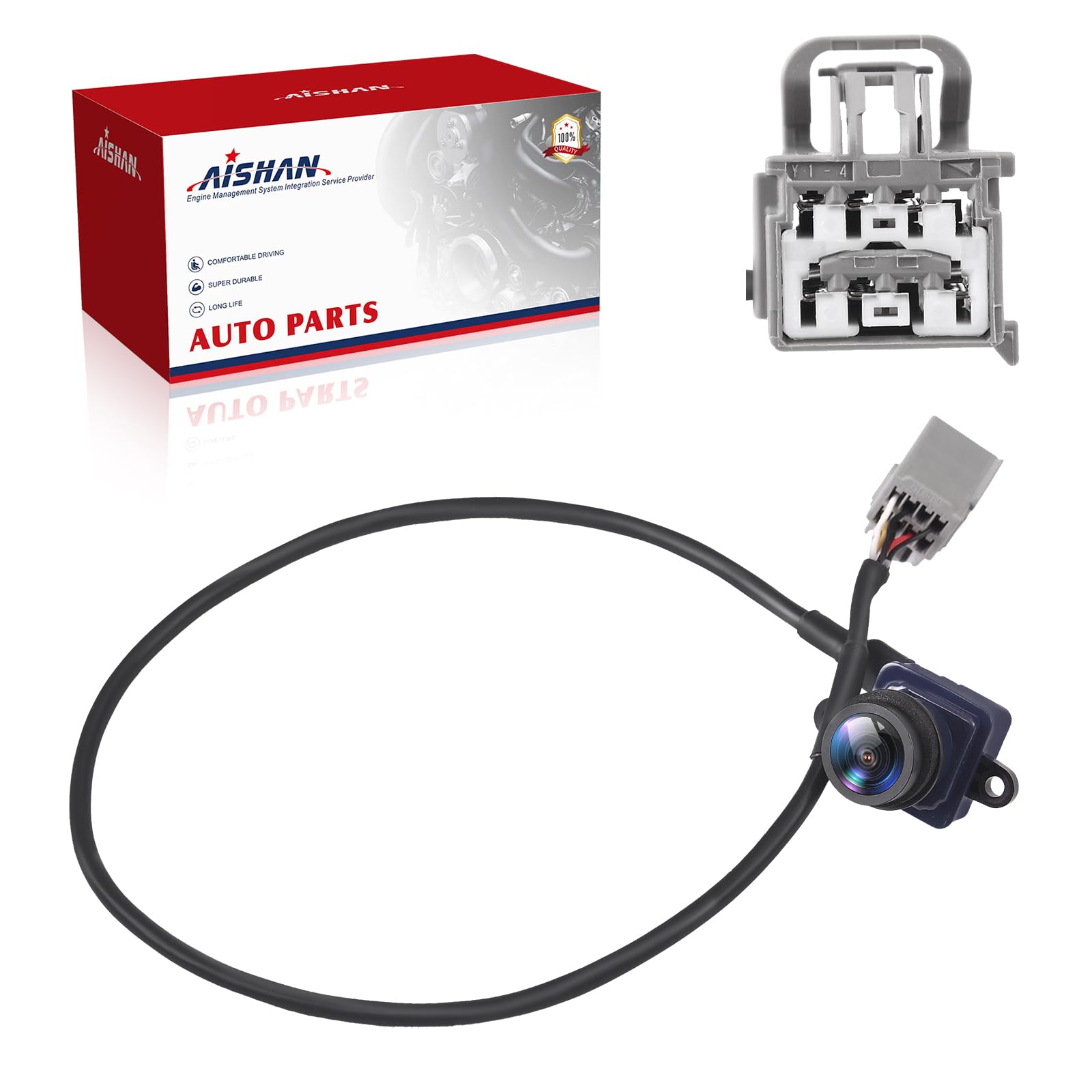 Aishan Rear View Backup Camera Parking Assist Camera Compatible With 2013-2016 Dodge Dart # 56038990Aa 56038990Ab 56038990Ac