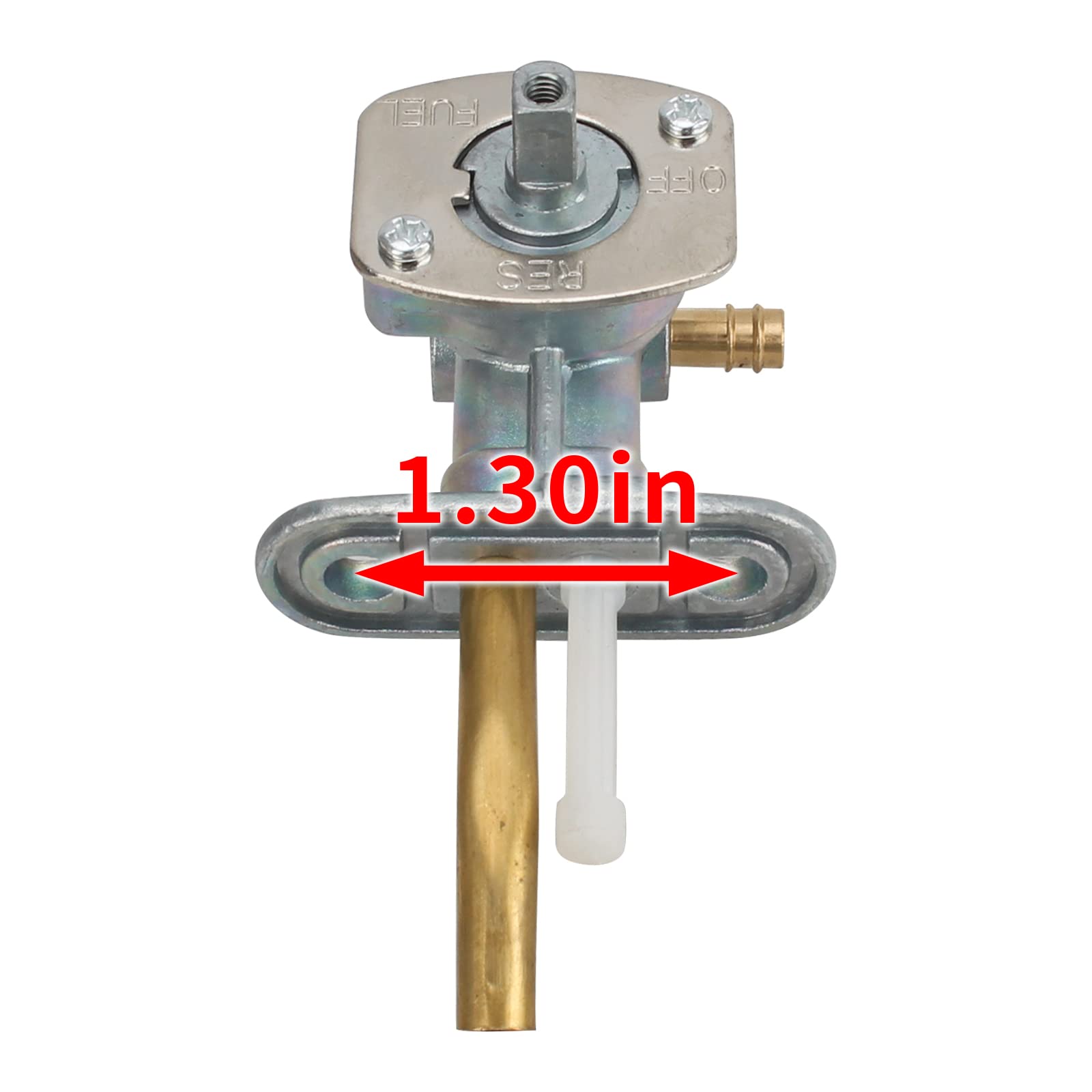 Partszen Fuel Valve On Off Reserve Petcock For Arctic Cat 250 300 400 500 Atv With Fuel Line