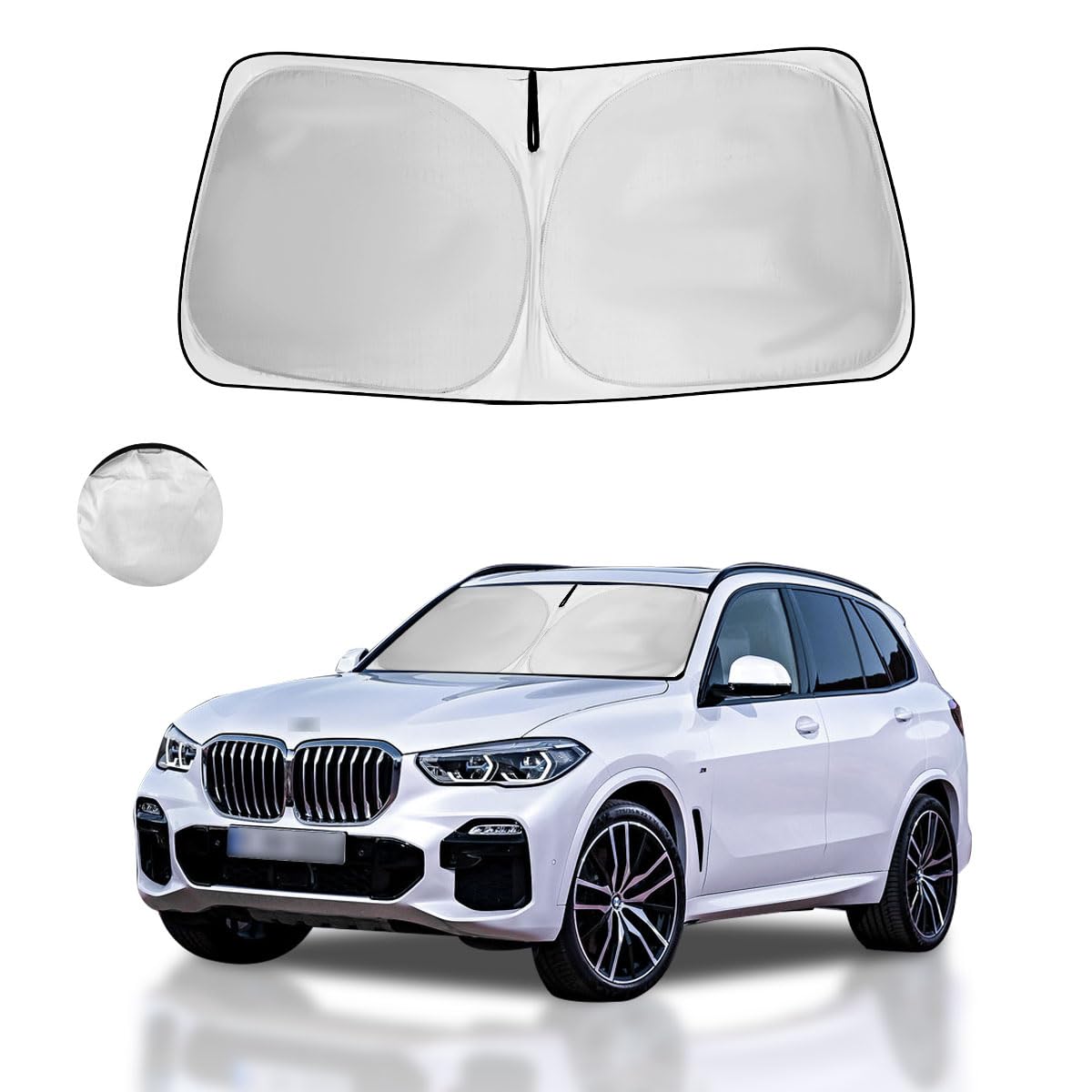 Windshield Sun Shade Custom For Bmw X3 2018-2021 2022 203 2024 2025 Front Window Sunshade Foldable Sun Visor Protector Window Sh
