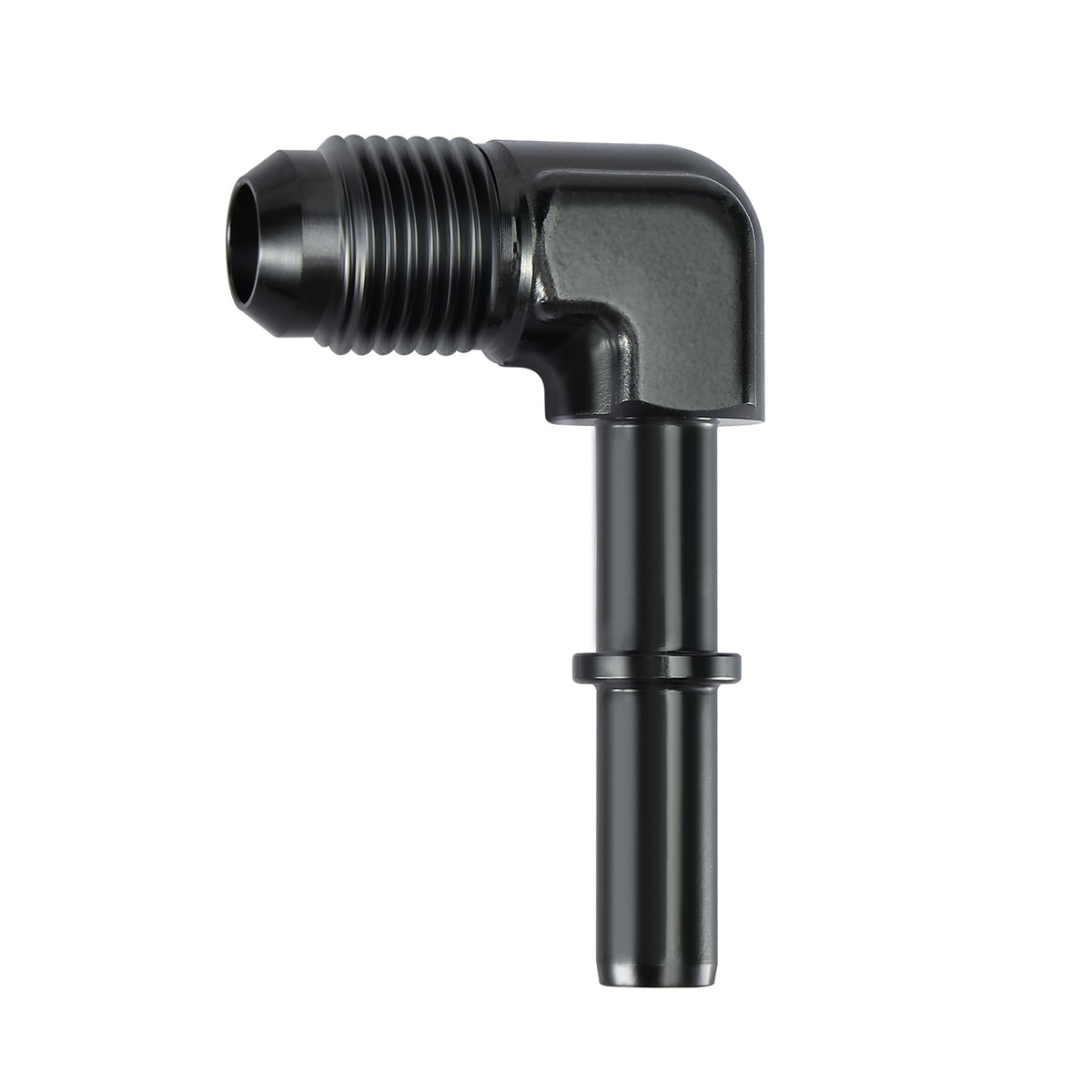 Evil Energy 6An Male To 5/16 '' Sae Quick Disconnect Male 90 Degree Push On Efi Fitting Adapter Aluminum