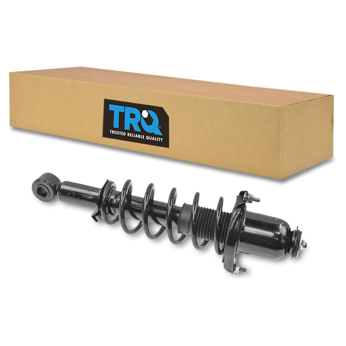 Trq Rear Right Complete Strut & Coil Spring Assembly Passenger Side Compatible With 2003-2008 Pontiac Vibe Toyota Corolla Matrix
