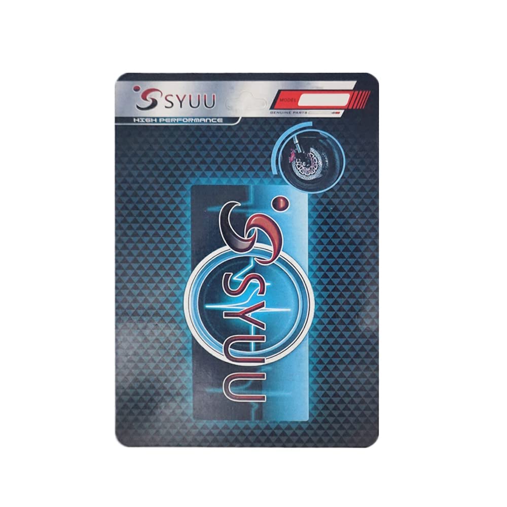 S SYUU Ceramic Motorcycle Brake Pads Set - Front & Rear - High-Performance, Low Noise - Compatible with Victory Vegas 03-07 Vega