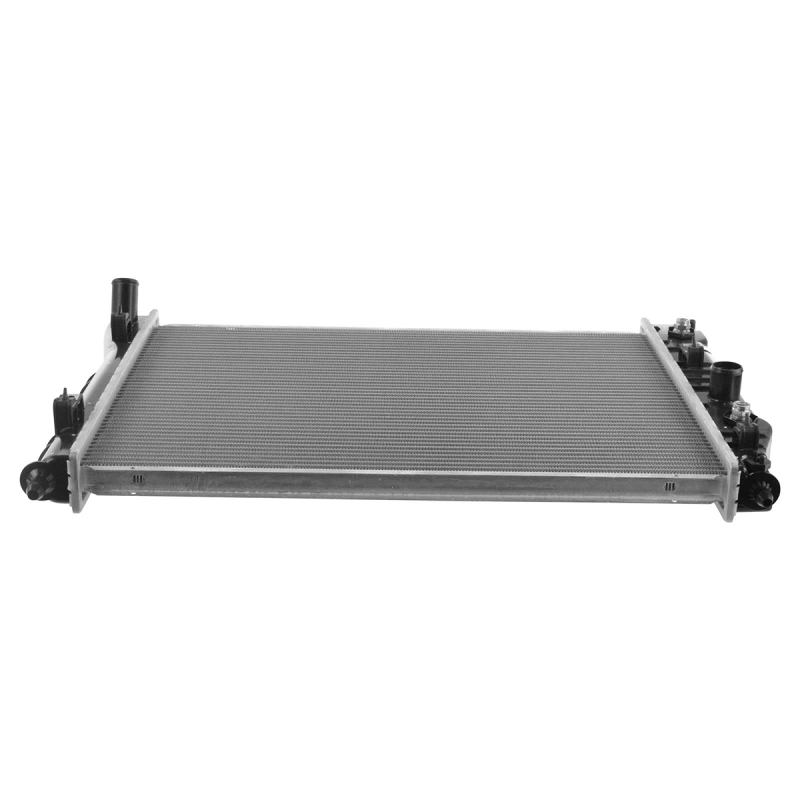 Trq Radiator Assembly Aluminum Core Compatible With 05-13 Chevrolet Corvette 03-06 Ssr 08-09 Saab 9-7X Cu2714 Gm3010510