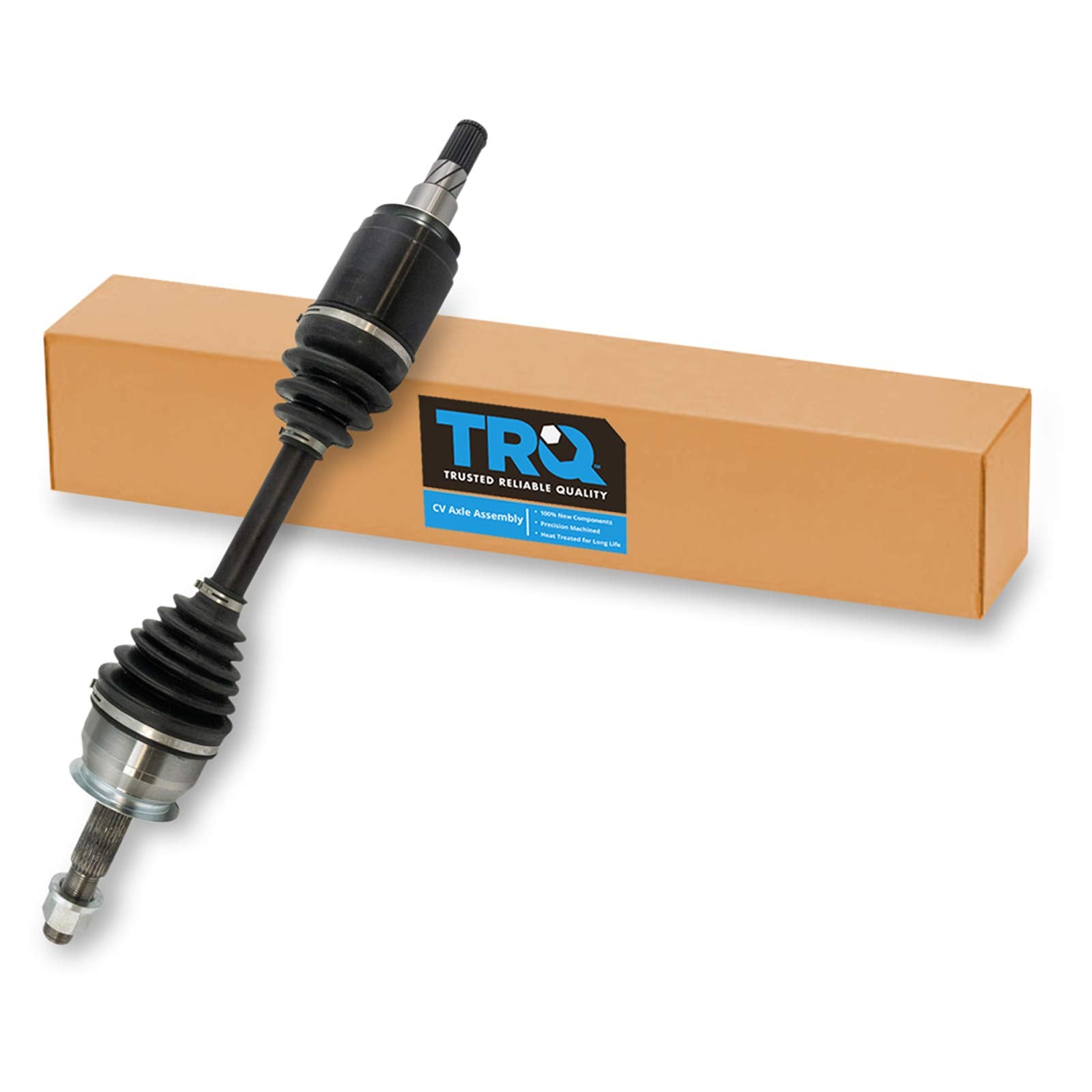 Trq Front Left Right Cv Axle Shaft Assembly Driver Passenger Side Compatible With 2005-2019 Nissan Frontier 2005-2012 Pathfinder