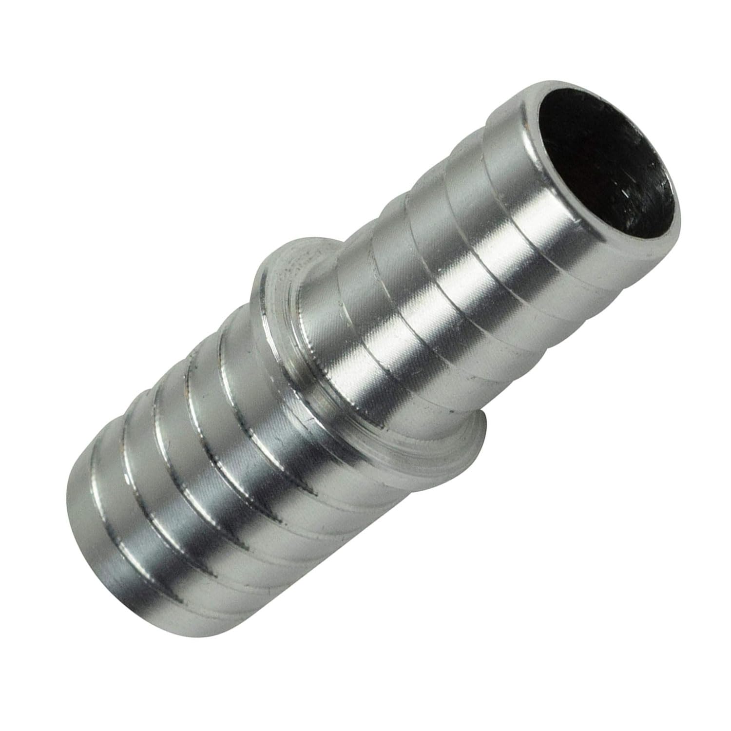 Ict Billet 5/8'' To 3/4'' Inch Hose Barb Splice Coupler Reducer Repair Fitting Adapter Connector Radiator Coolant Intercooler He