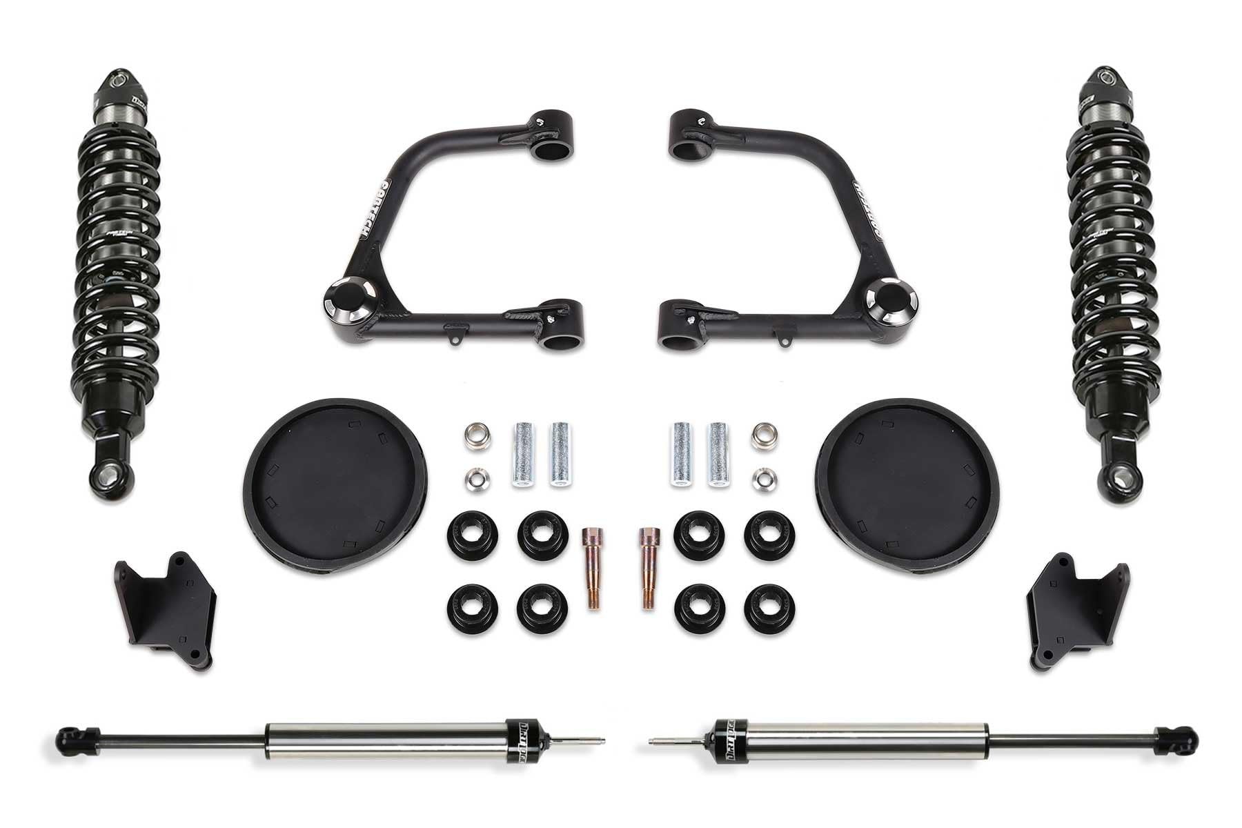 Fabtech - 2022 Toyota Tundra 4Wd 3In Uca Kit W/Uniballs/Dlss 2.5 / Dlss Rr Shocks/Rr Coil Spacers (K7087Dl)