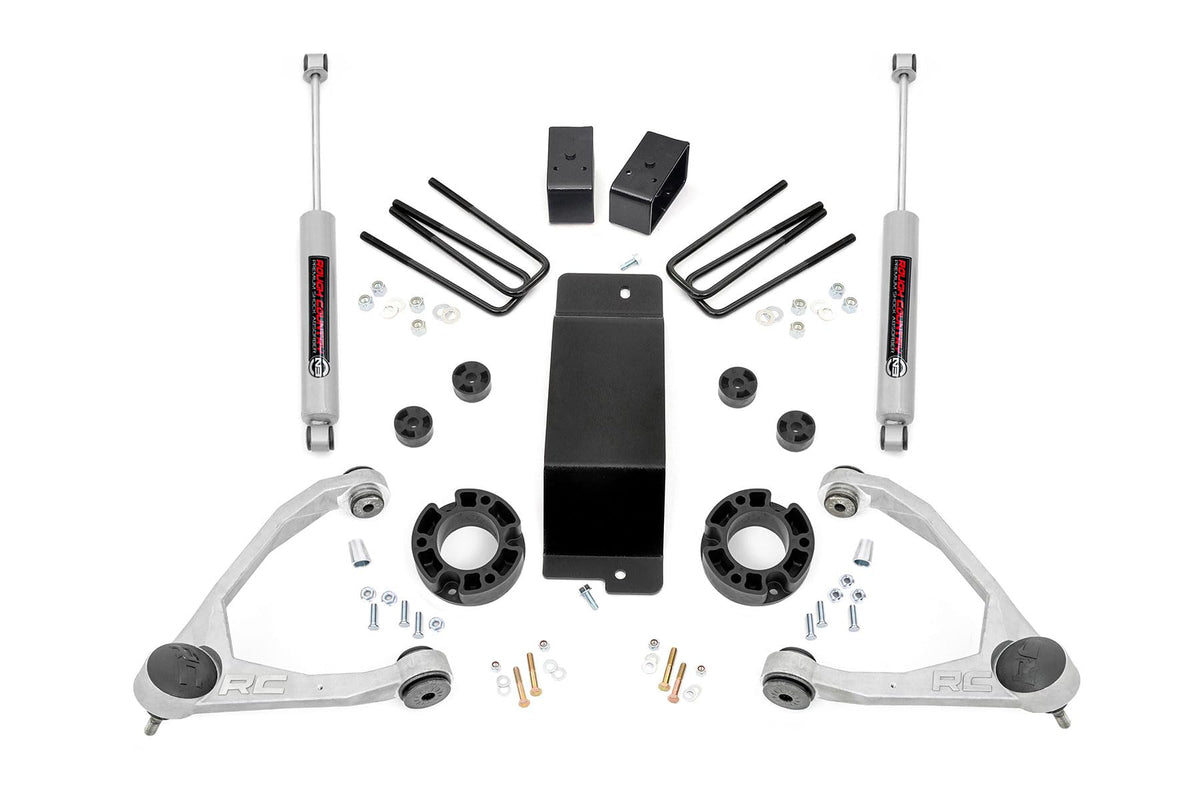 Rough Country 3.5' Lift Kit For 2007-2016 Chevy/Gmc 1500 4Wd - 19431A