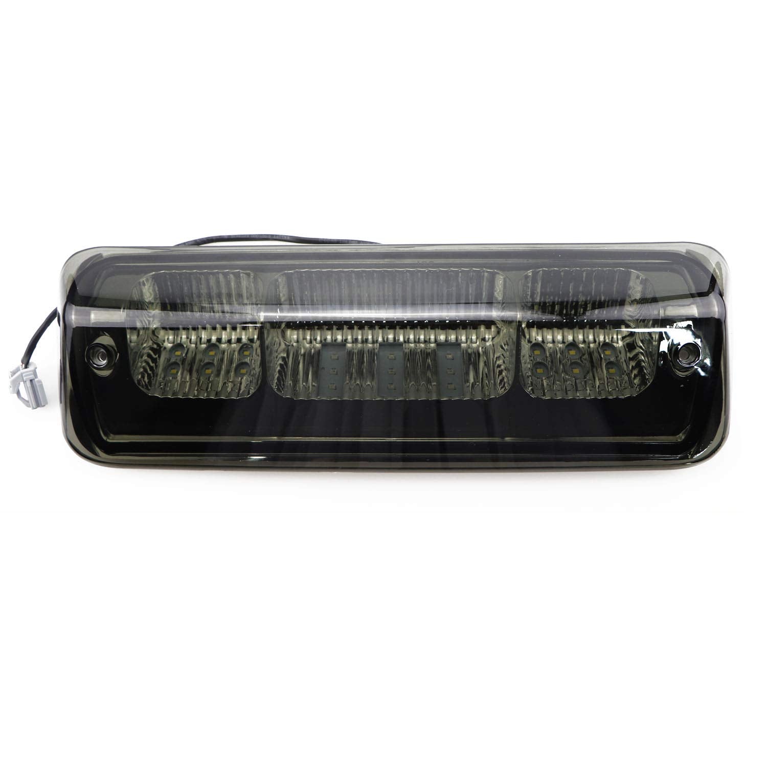 3Rd Brake Light Cargo Light Rear Brake Light Fit For Ford F150 (2004-2008), For Ford Explorer Sport Trac (2007-2010), For Lincoln Mark Lt (2006-2008) For 7L3Z13A613B (Chrome Housing Smoke Lens)