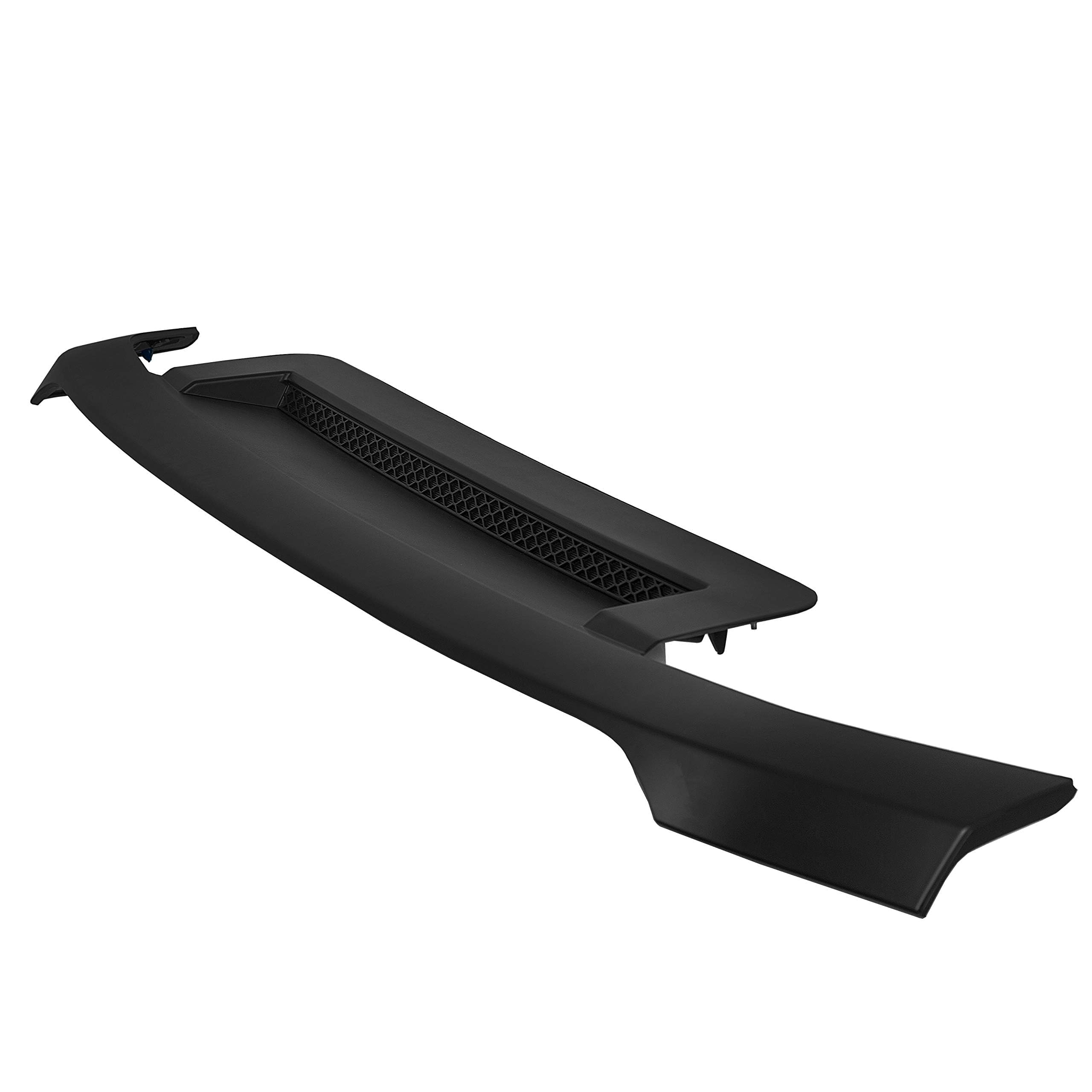 Hecasa Black Hood Molding Trim Compatible With 2007-2011 Toyota Fj Cruiser Replacement For To1235102 7618035031C0