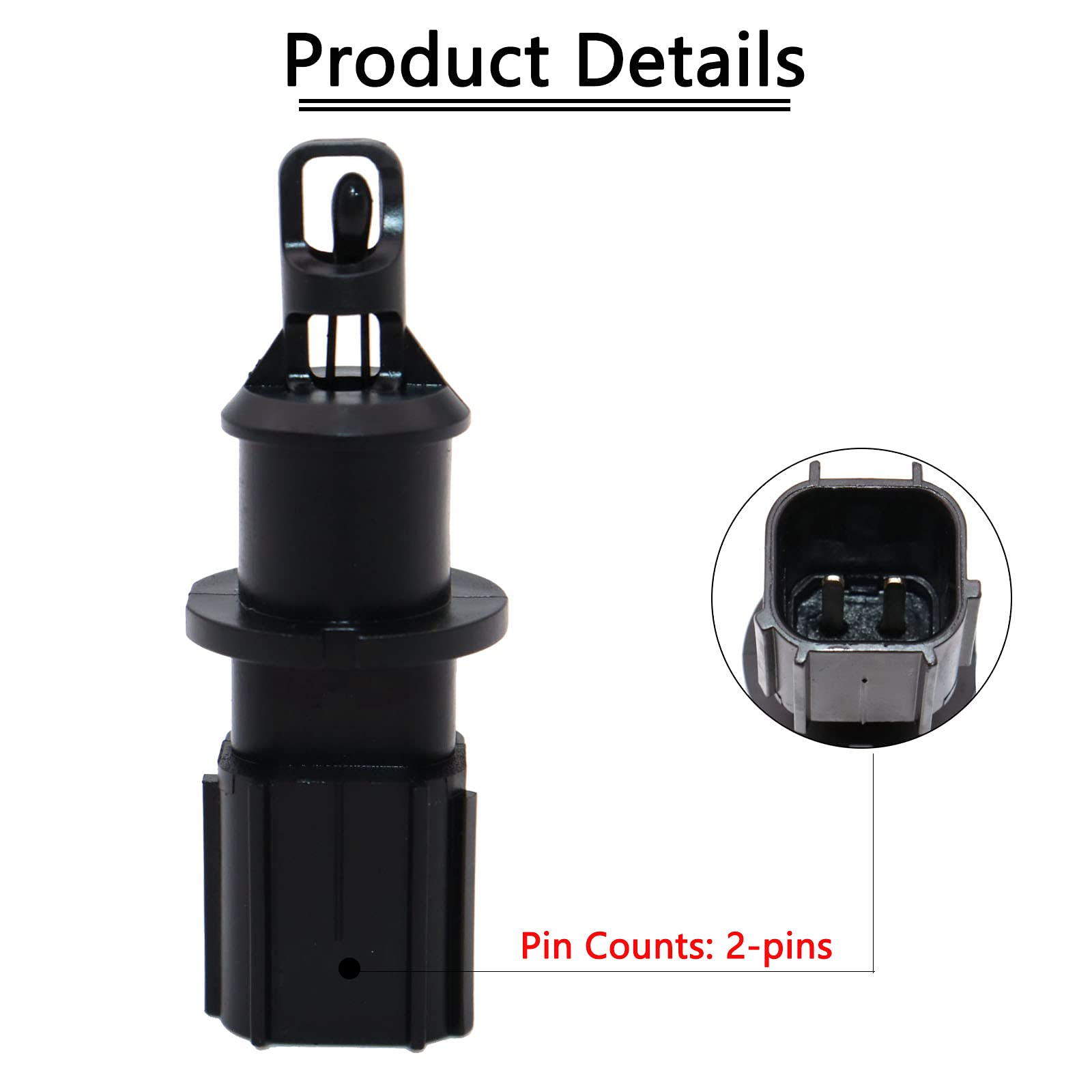 Kejsted Air Intake Charge Temperature Sensor 4606487Ab 4606487Aa Compatible With 300 Concorde Pacifica Intrepid Sebring Pt Cruis