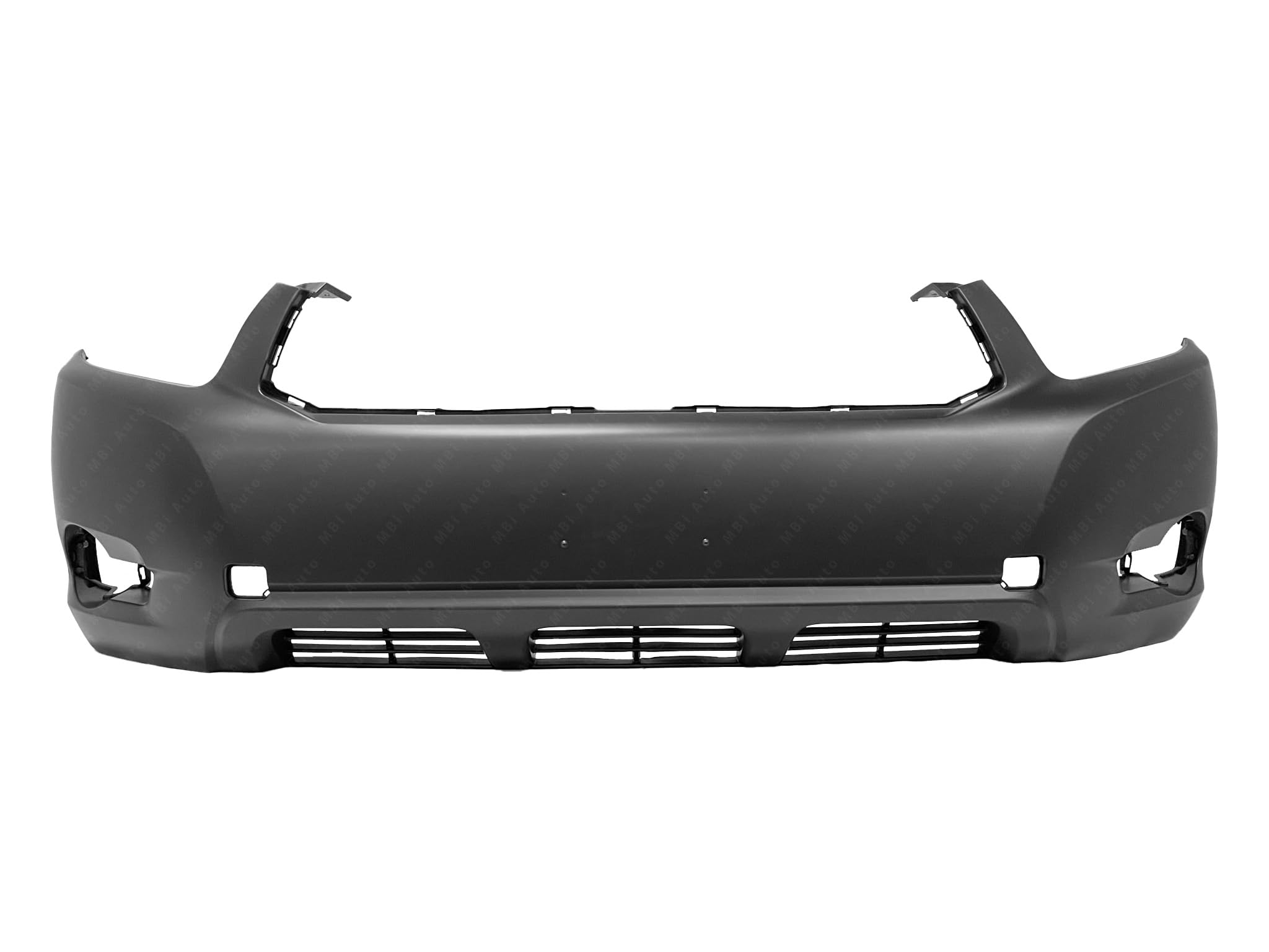 MBI AUTO - Primered, Front Bumper Cover Fascia for 2008-2010 Toyota Highlander 08-10, TO1000338