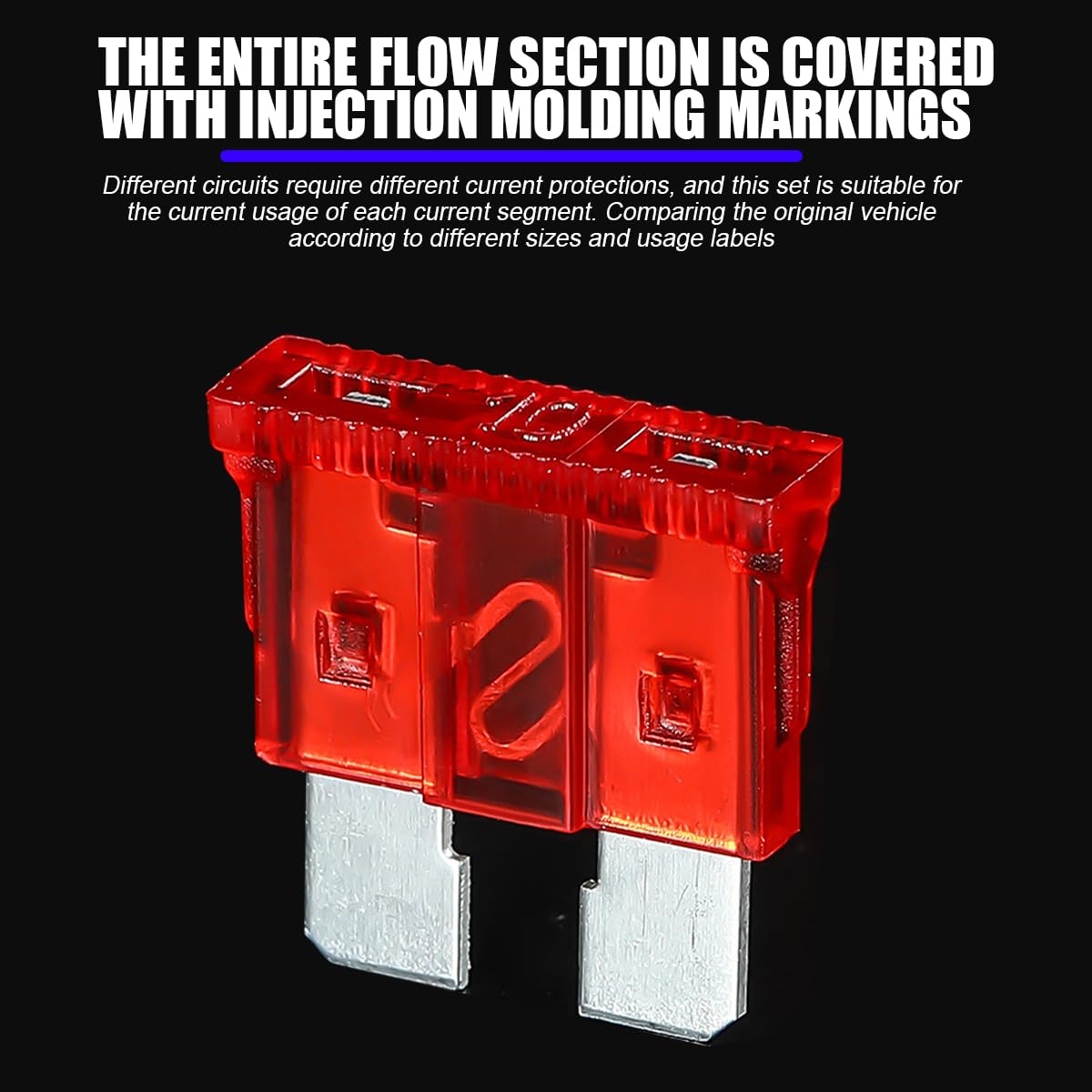 Mandark 306Pcs Car Fuses Assortment Kit, Mixed Vehicle Blade Fuses - Standard & Mini & Low Profile Mini Fuse (2A 5A 7.5A 10A 15A