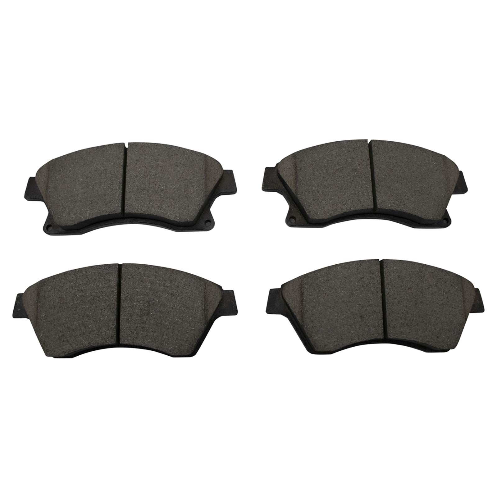 TRQ Front Brake Pads Ceramic Compatible with 2011-2015 Chevrolet Cruze 2016 Cruze Limited 2012-2017 Sonic
