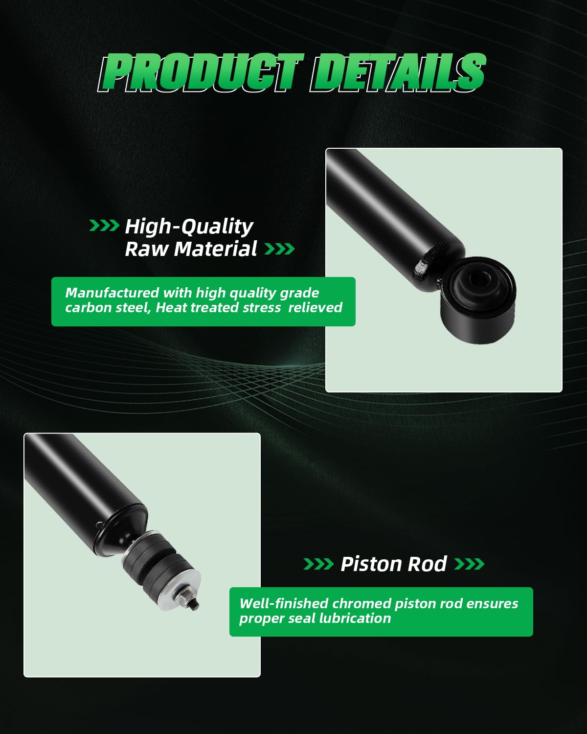 Scitoo Rear Shocks Set Of 2 For Rdx, Shocks Absorbers And Struts Fits 2007 2008 2009 2010 2011 2012 For Acura Rdx Amortiguadores