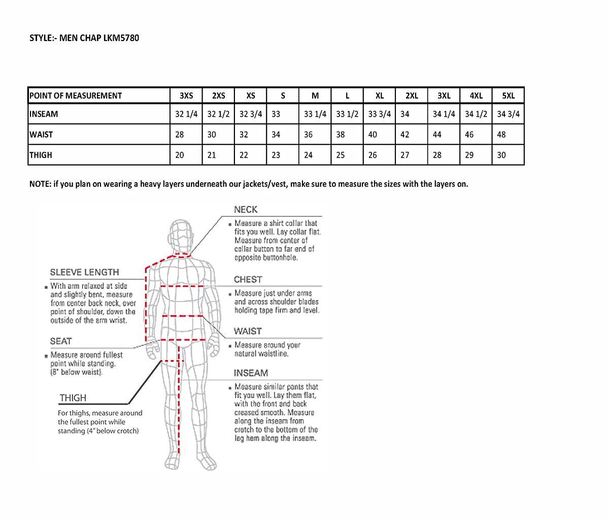 Milwaukee Leather Chaps For Men'S Black Leather 3-Front Pockets- Thigh Patch Pocket Motorcycle Riders Chap- Lkm5780-3X-Large